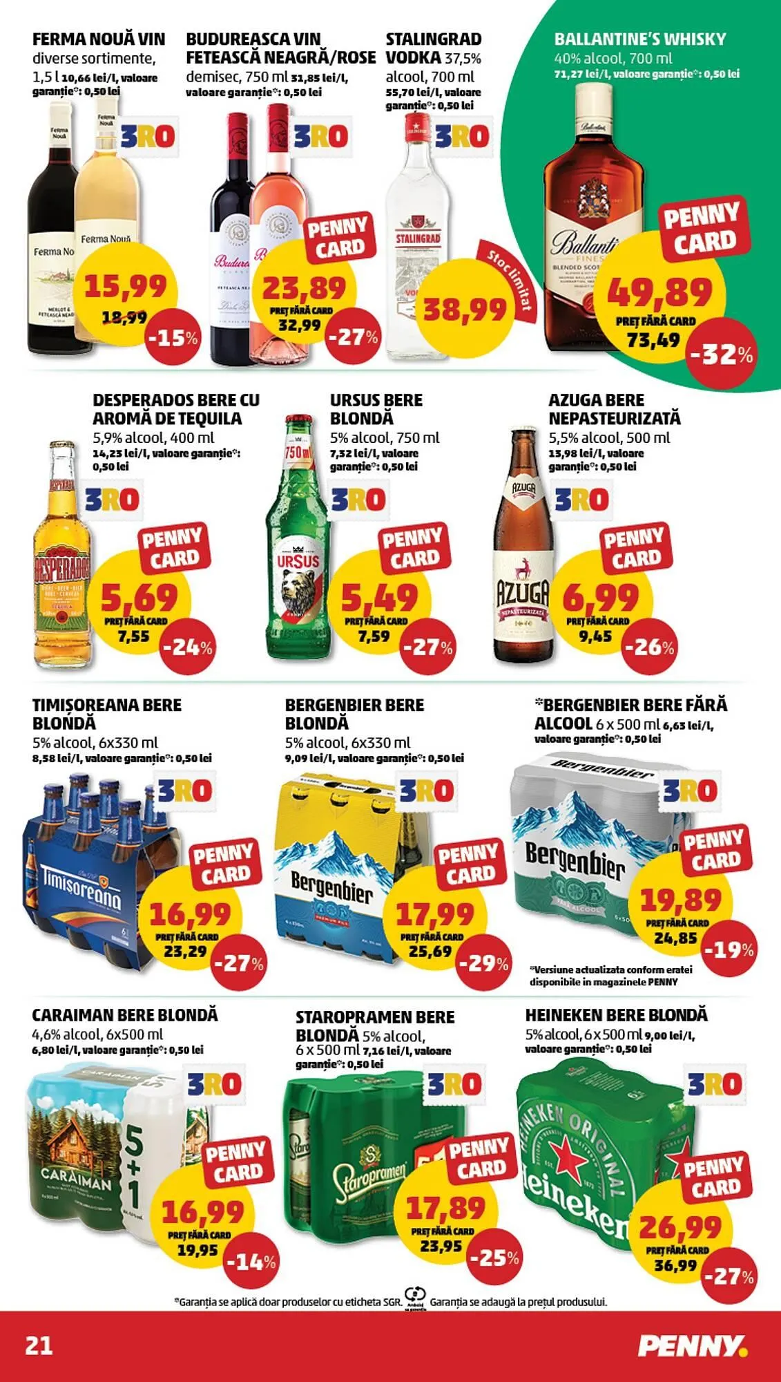 Catalog Catalog Penny de la 19 noiembrie până la 25 noiembrie 2025 - Revista Pagina 21