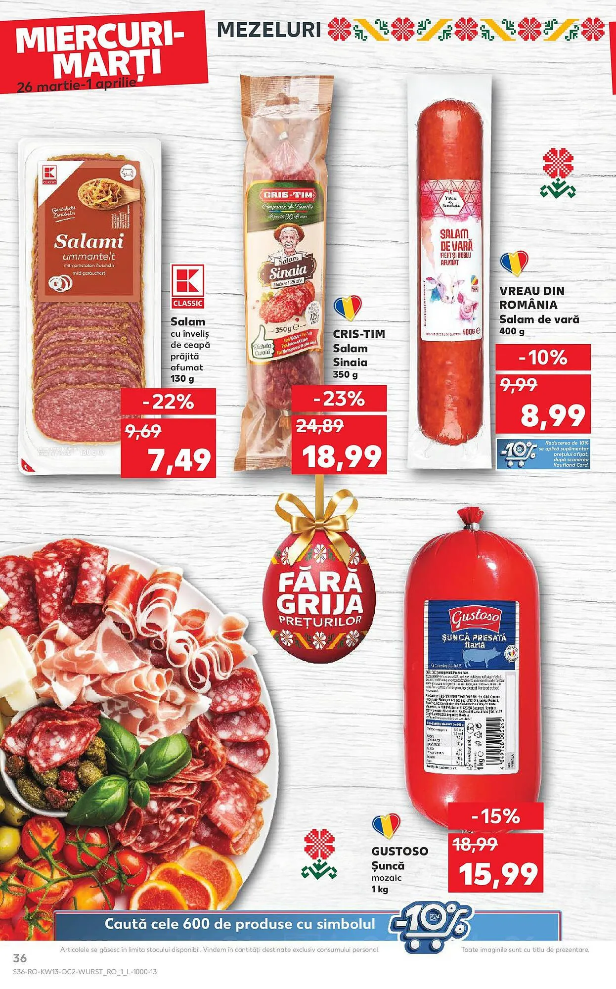 Catalog Catalog Kaufland de la 25 martie până la 30 martie 2025 - Revista Pagina 36