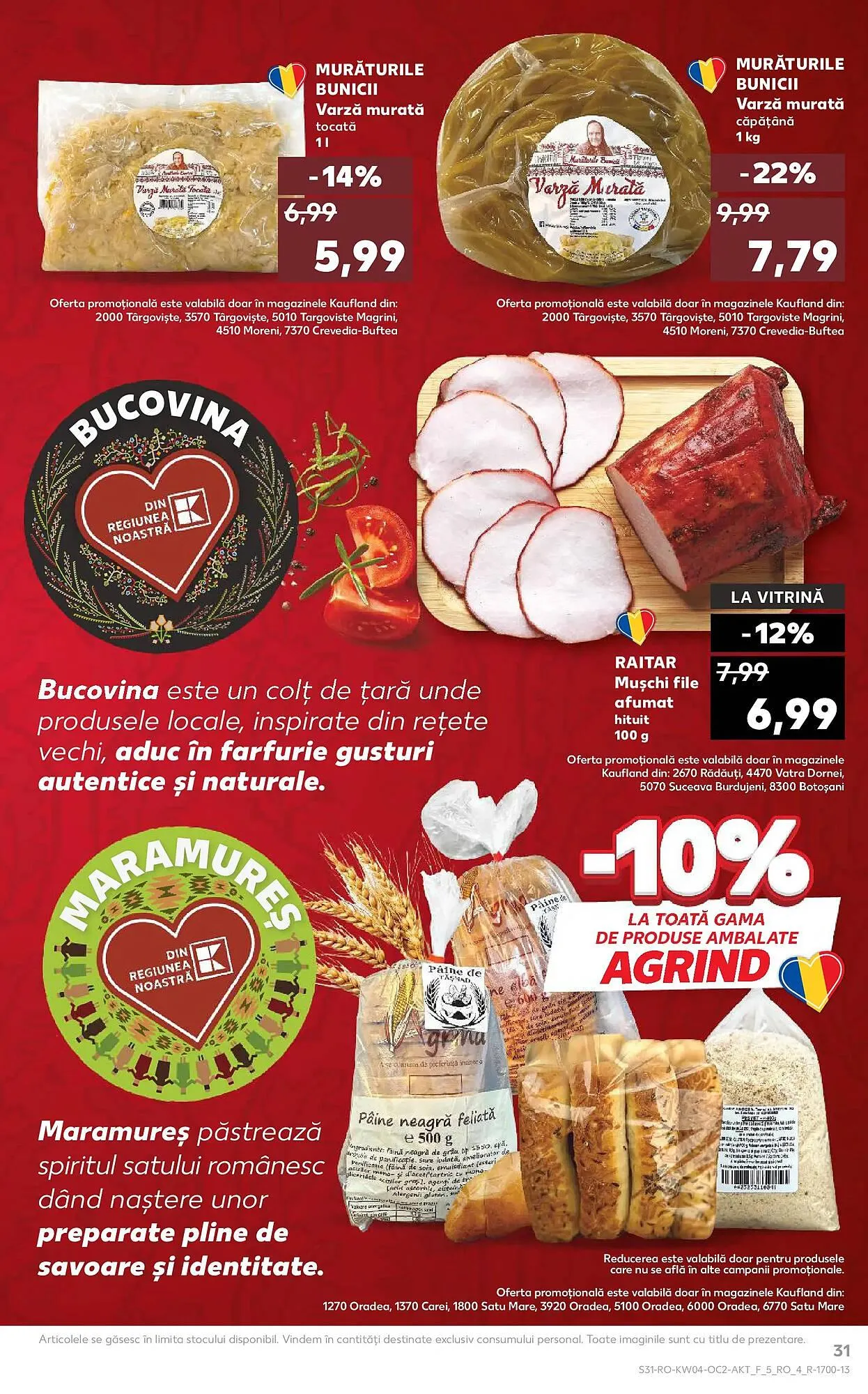 Catalog Catalog Kaufland de la 21 ianuarie până la 27 ianuarie 2026 - Revista Pagina 31