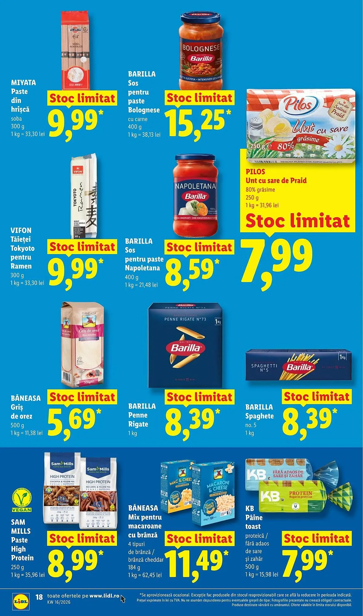 Catalog Catalog Lidl de la 14 aprilie până la 19 aprilie 2026 - Revista Pagina 18