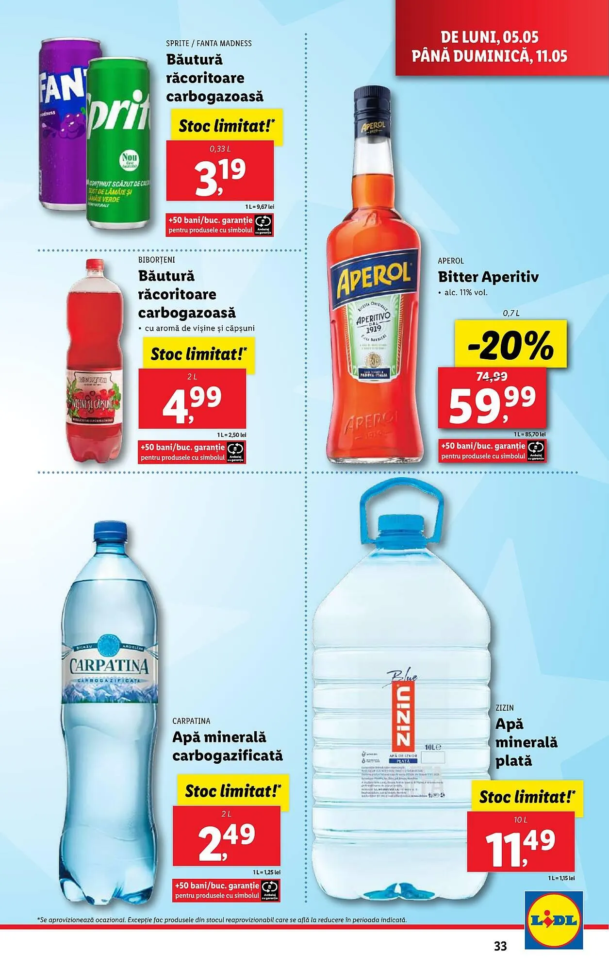 Catalog Catalog Lidl de la 5 mai până la 11 mai 2025 - Revista Pagina 33