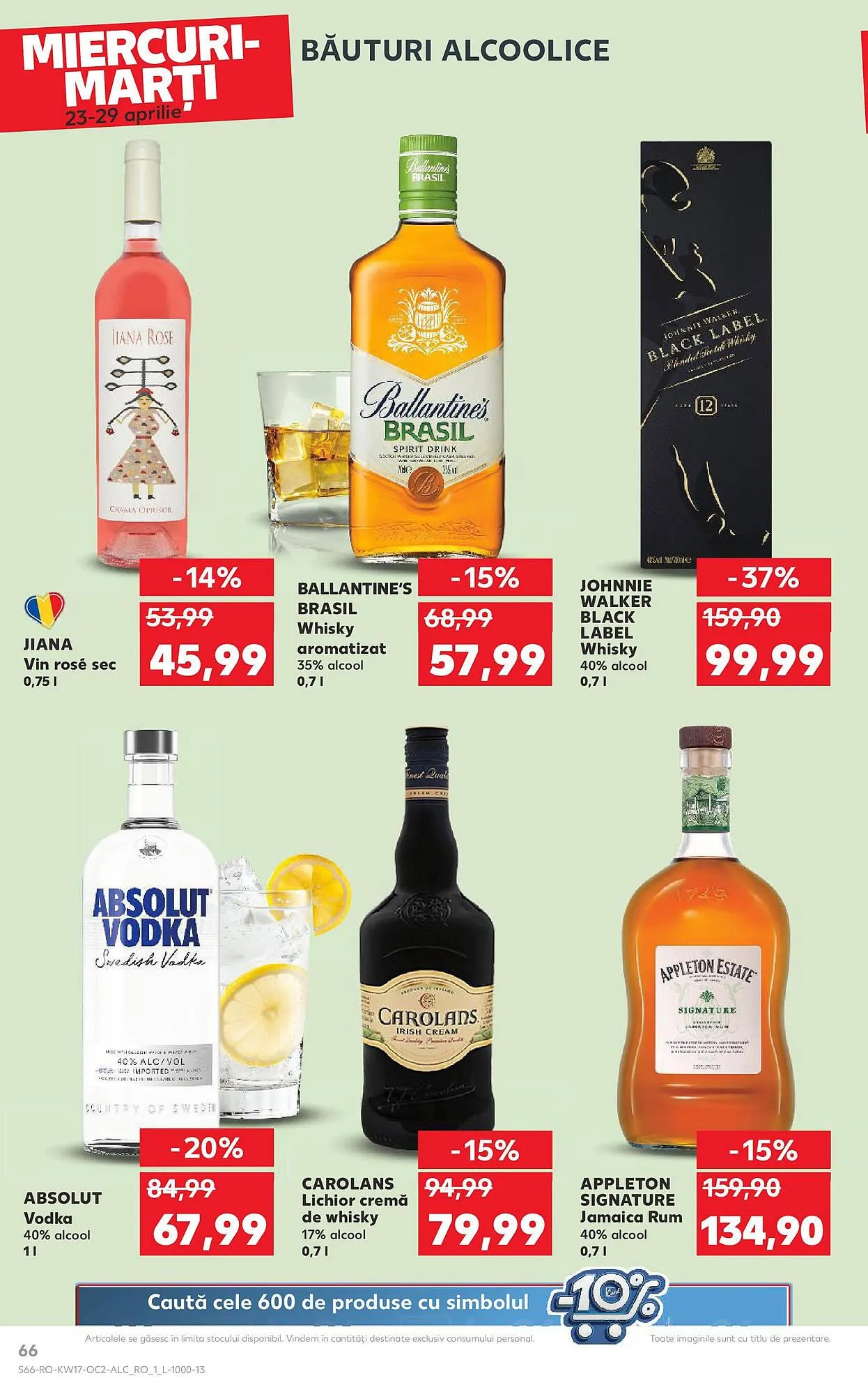 Catalog Catalog Kaufland de la 23 aprilie până la 29 aprilie 2025 - Revista Pagina 66