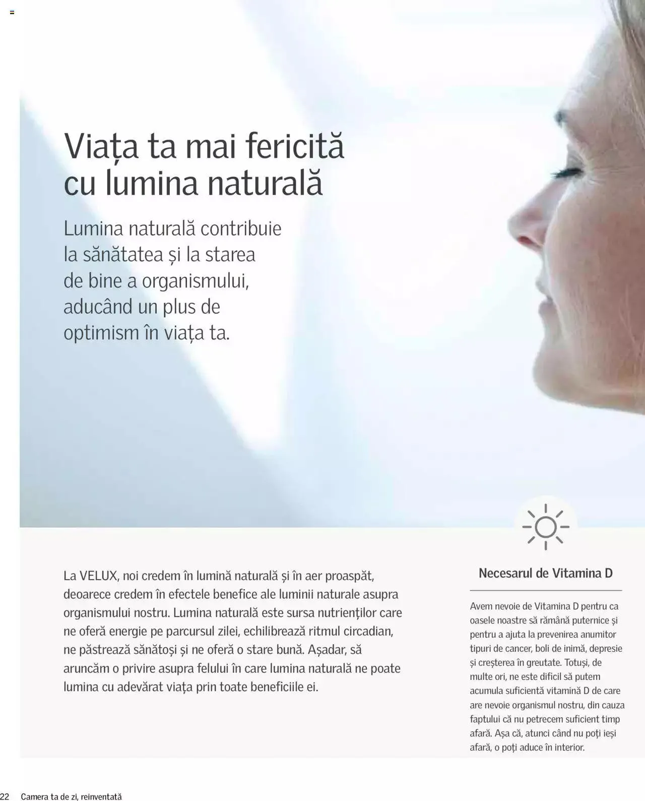 Catalog Velux catalog - Camera ta de zi reinventată de la 27 decembrie până la 31 decembrie 2024 - Revista Pagina 22