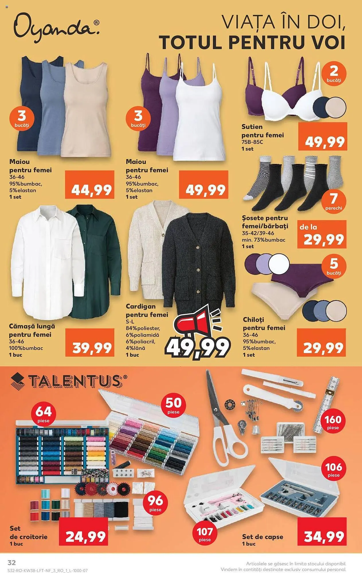 Catalog Kaufland catalog de la 20 septembrie până la 26 septembrie 2023 - Revista Pagina 32