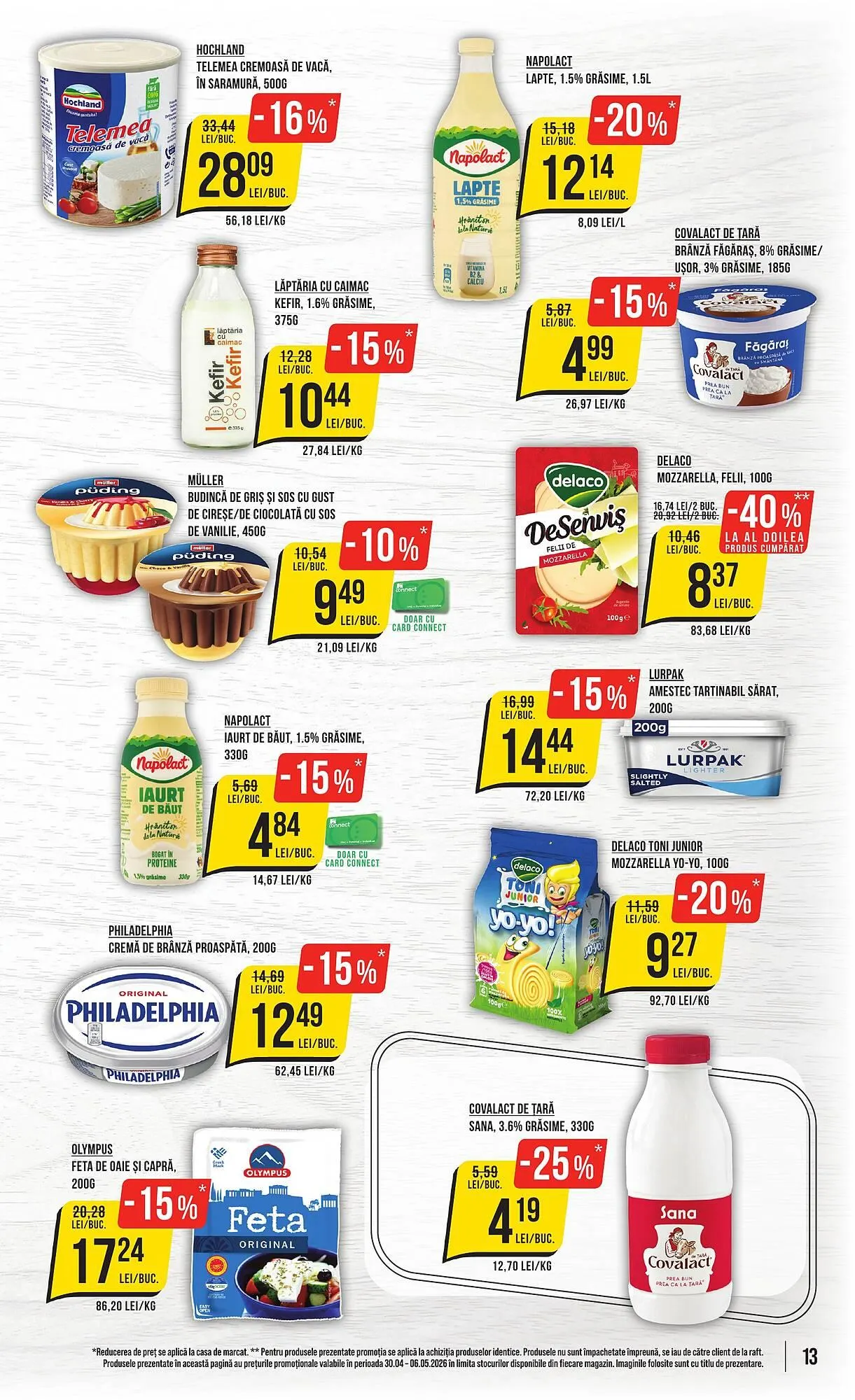 Catalog Catalog Mega Image de la 30 aprilie până la 6 mai 2026 - Revista Pagina 13