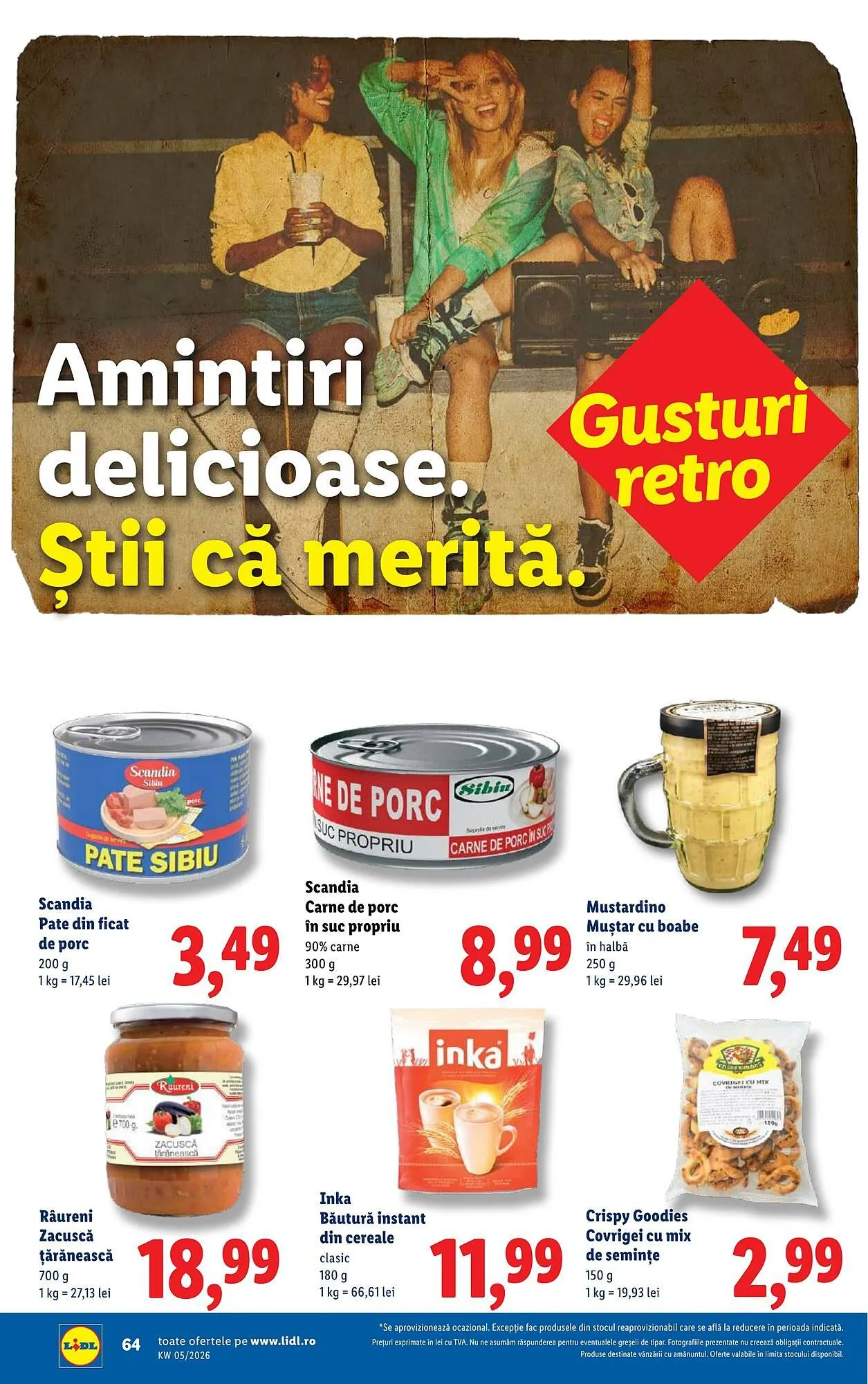 Catalog Catalog Lidl de la 26 ianuarie până la 1 februarie 2026 - Revista Pagina 64