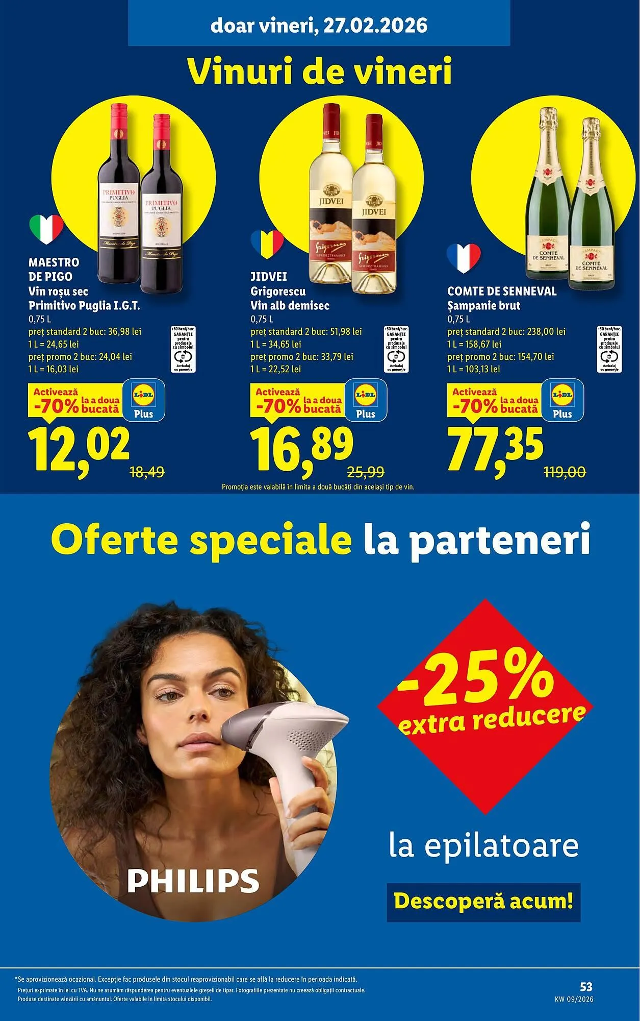 Catalog Catalog Lidl de la 23 februarie până la 1 martie 2026 - Revista Pagina 53