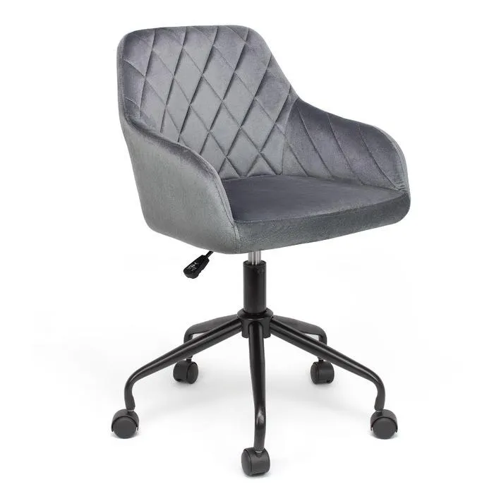 Scaun birou operational Tommy, rotativ, material textil, gri