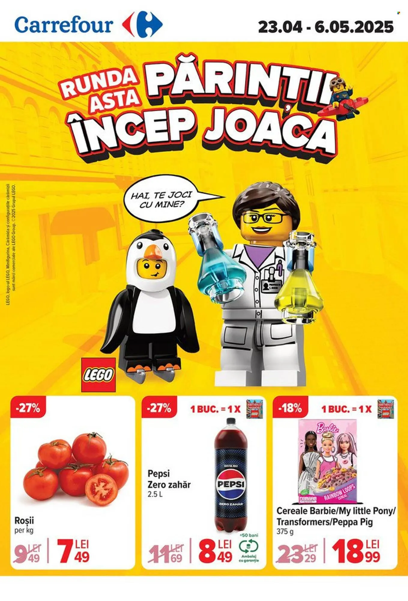 Catalog Catalog Carrefour de la 23 aprilie până la 6 mai 2025 - Revista Pagina 1