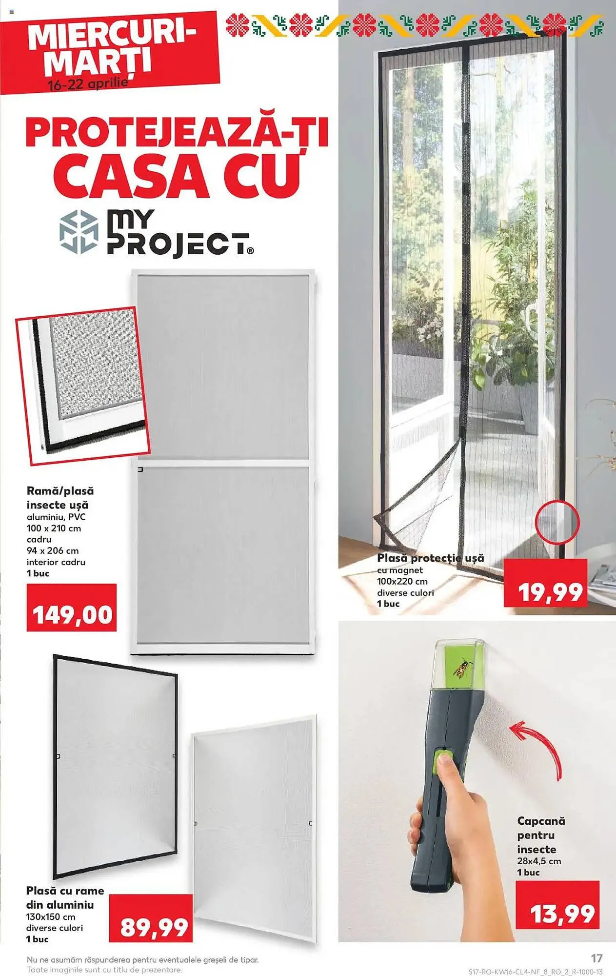 Catalog Catalog Kaufland de la 16 aprilie până la 22 aprilie 2025 - Revista Pagina 17