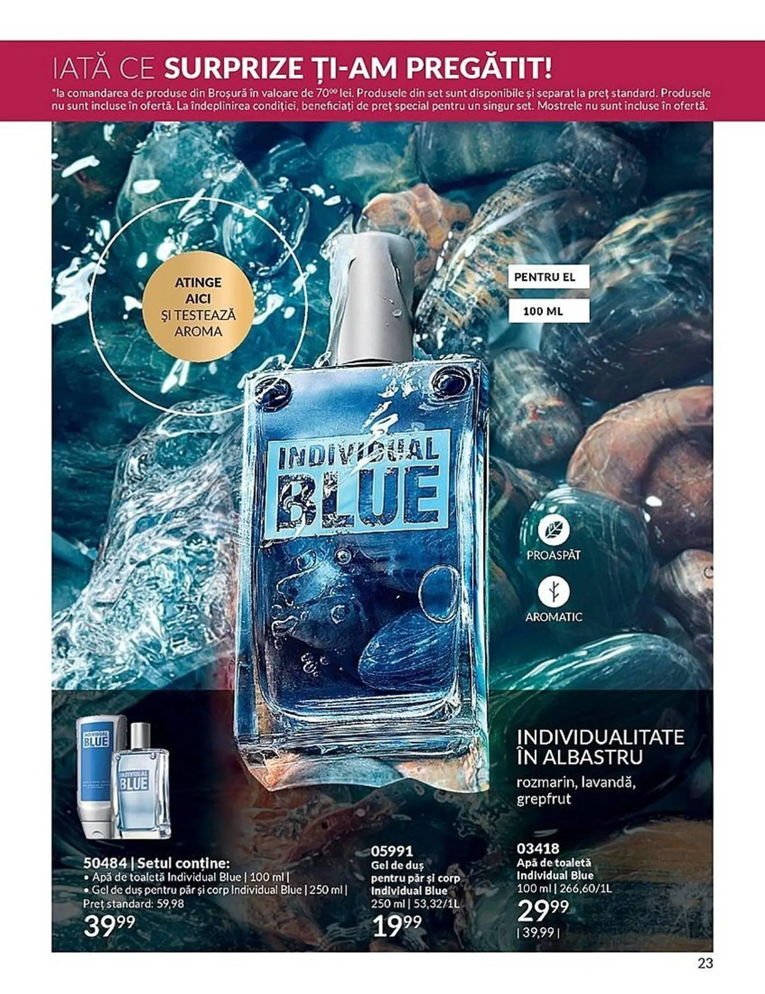 Catalog Avon catalog de la 1 septembrie până la 30 septembrie 2023 - Revista Pagina 23