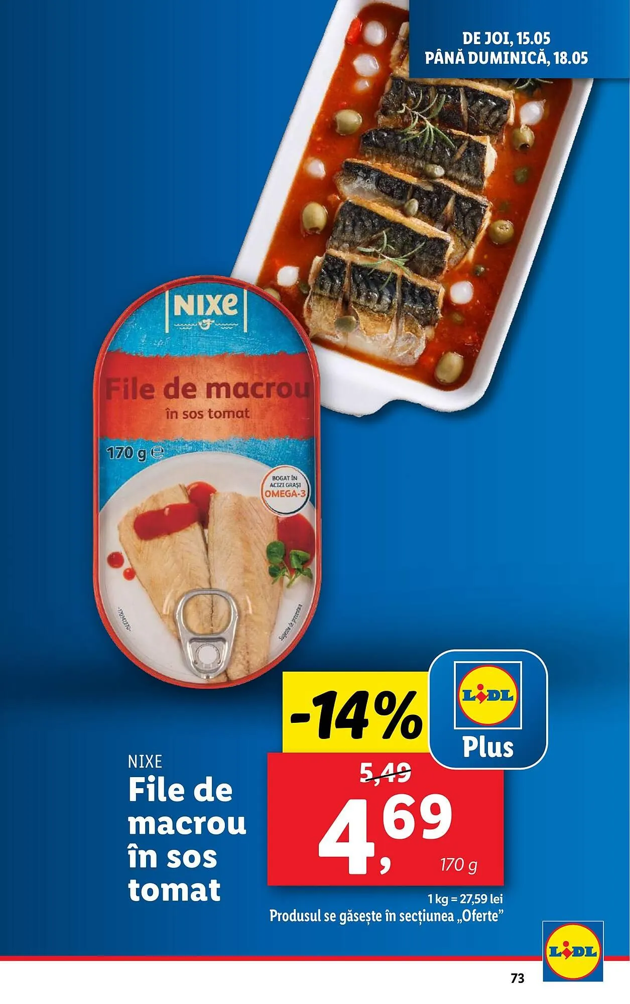 Catalog Catalog Lidl de la 12 mai până la 18 mai 2025 - Revista Pagina 73