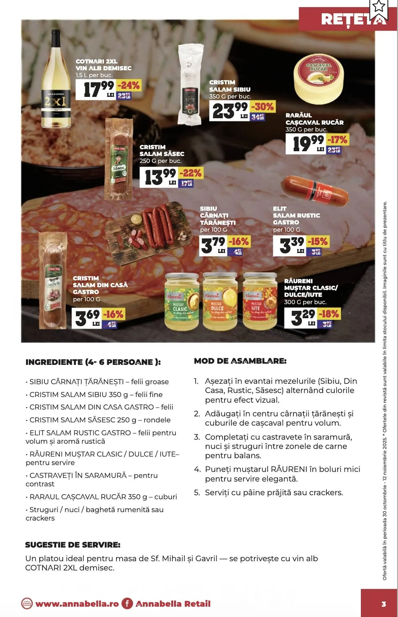 Catalog Catalog Annabella de la 30 octombrie până la 12 noiembrie 2025 - Revista Pagina 3