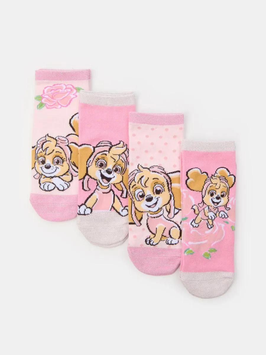 Set de 4 perechi de șosete PAW Patrol