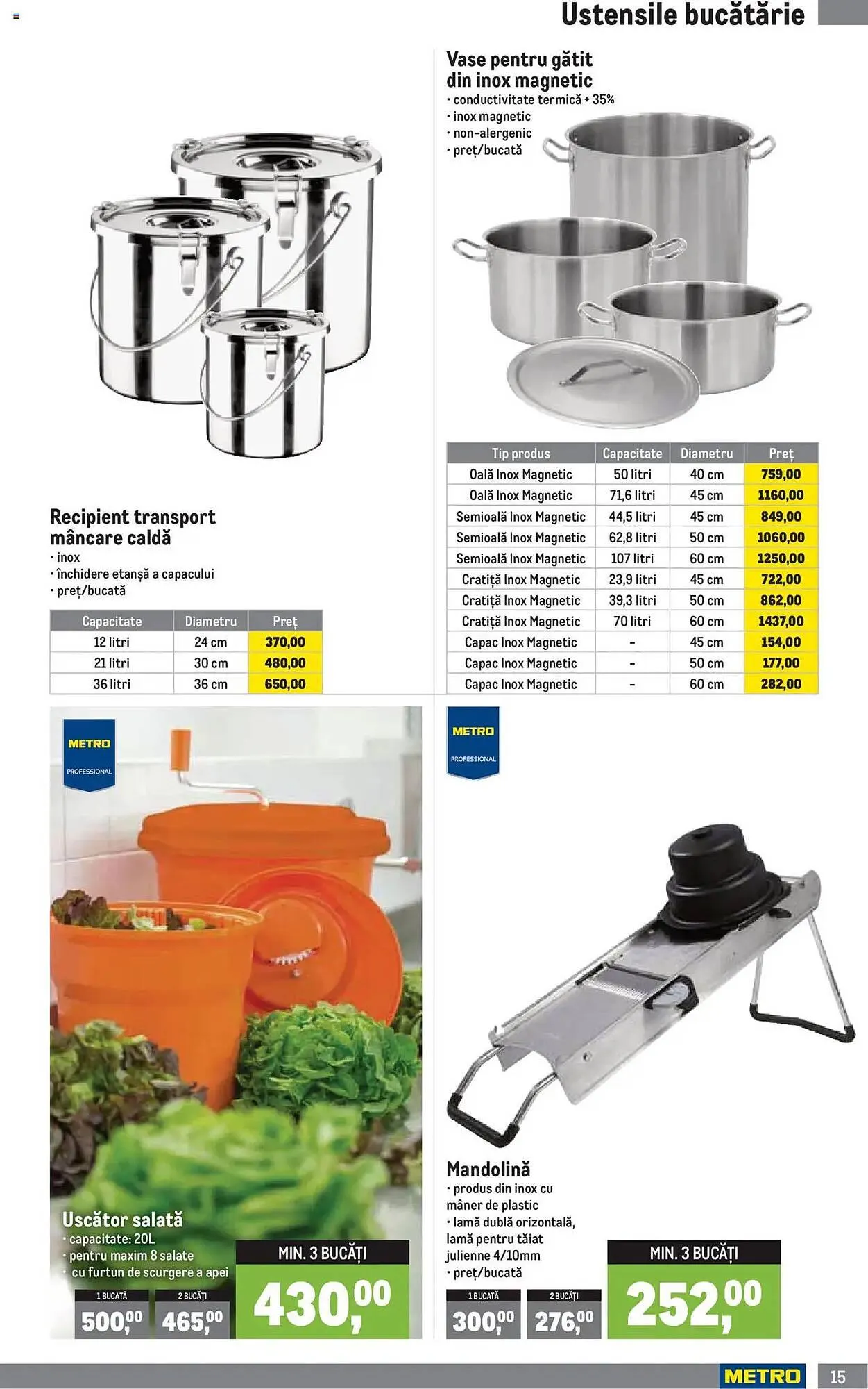 Catalog Catalog Metro de la 1 aprilie până la 30 iunie 2025 - Revista Pagina 15