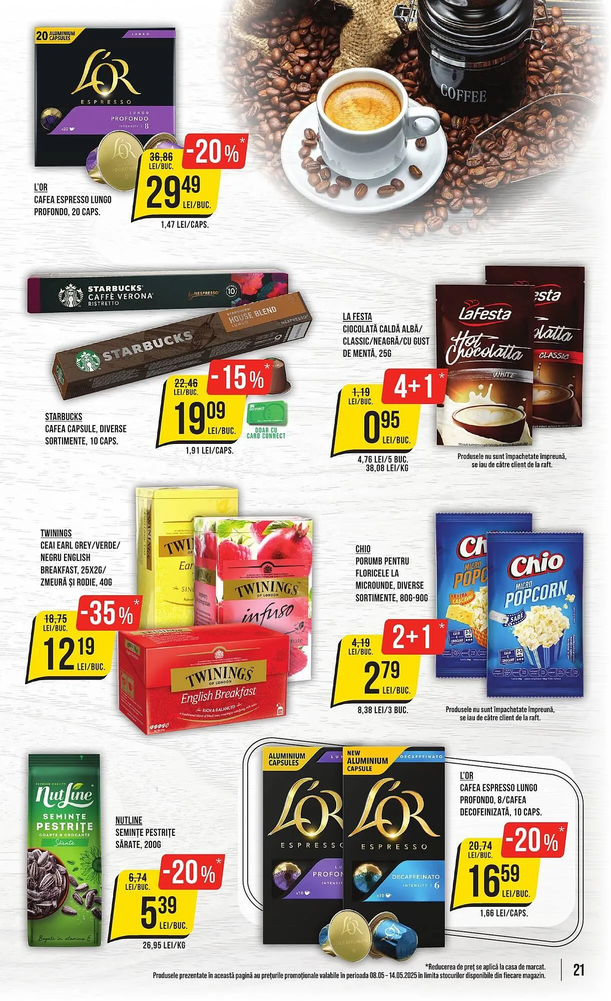 Catalog Catalog Mega Image de la 8 mai până la 14 mai 2025 - Revista Pagina 21