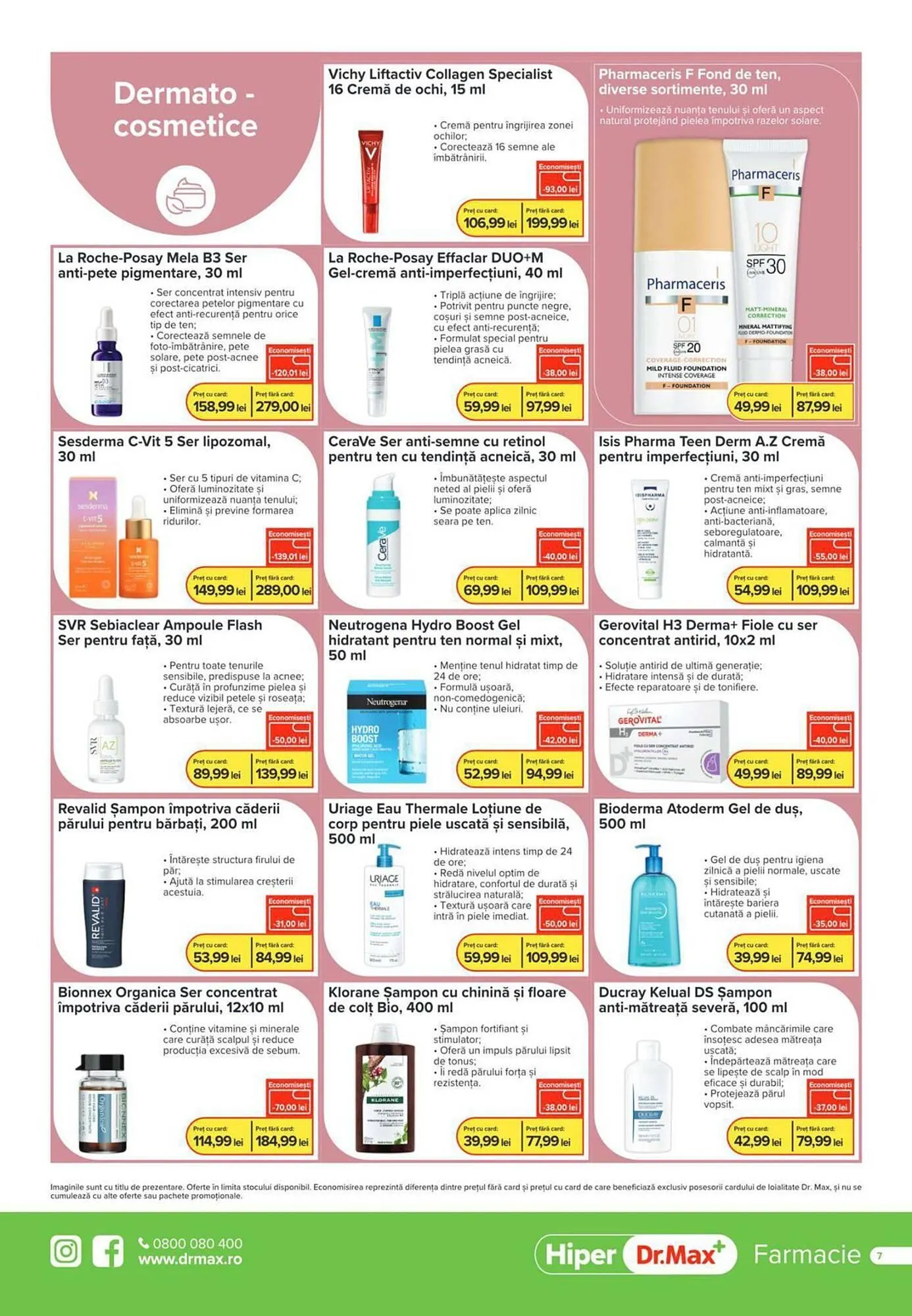 Catalog Catalog Dr.Max de la 1 martie până la 31 martie 2025 - Revista Pagina 7