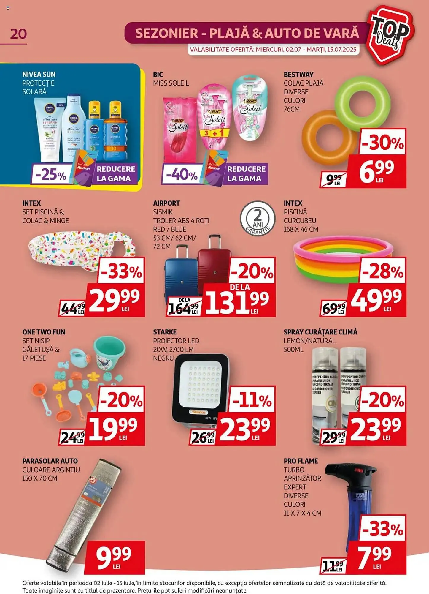Catalog Catalog Auchan de la 1 iulie până la 15 iulie 2025 - Revista Pagina 20