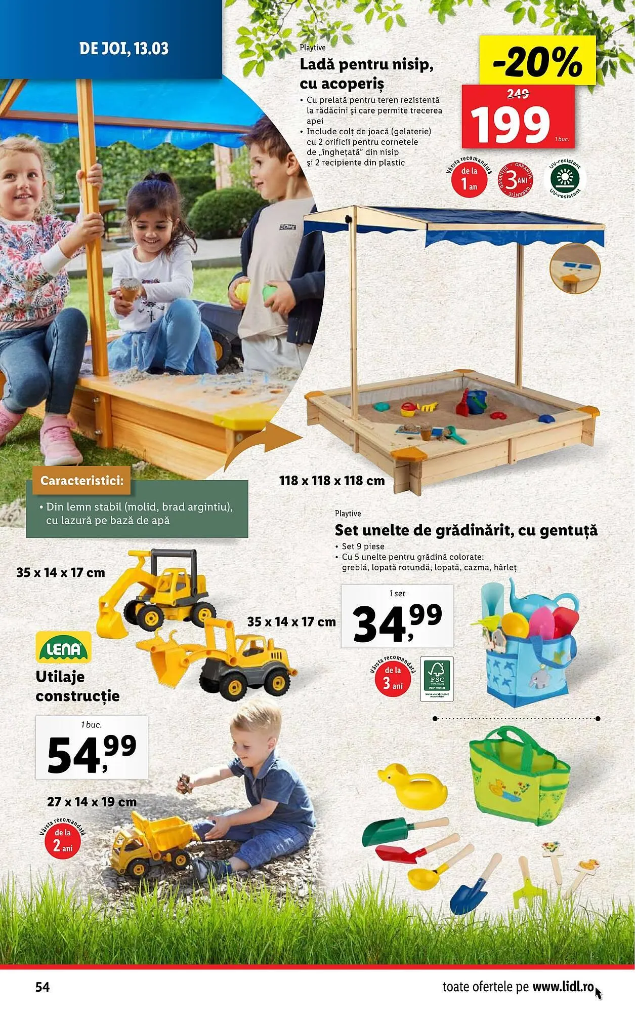 Catalog Catalog Lidl de la 10 martie până la 16 martie 2025 - Revista Pagina 54