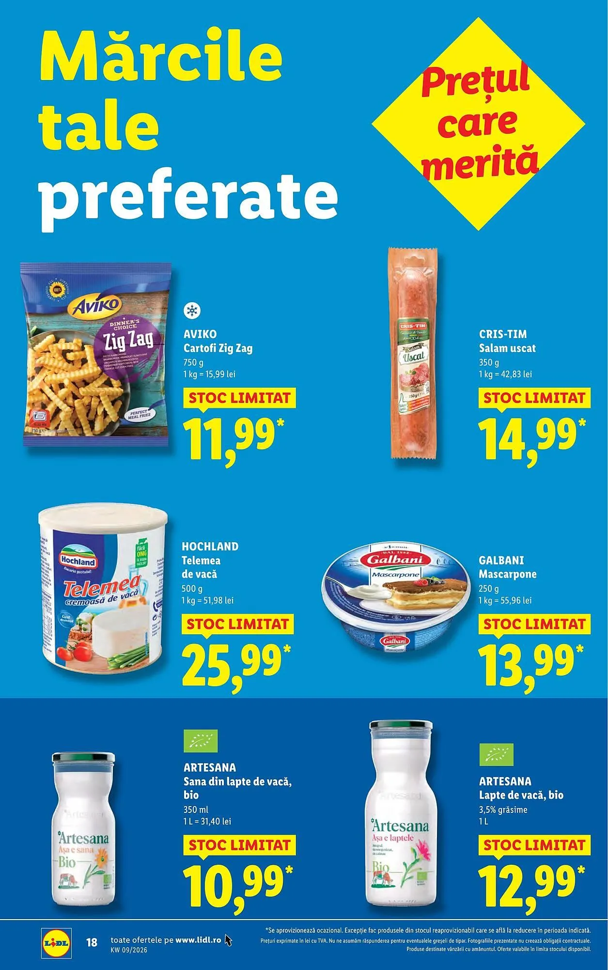 Catalog Catalog Lidl de la 23 februarie până la 1 martie 2026 - Revista Pagina 18