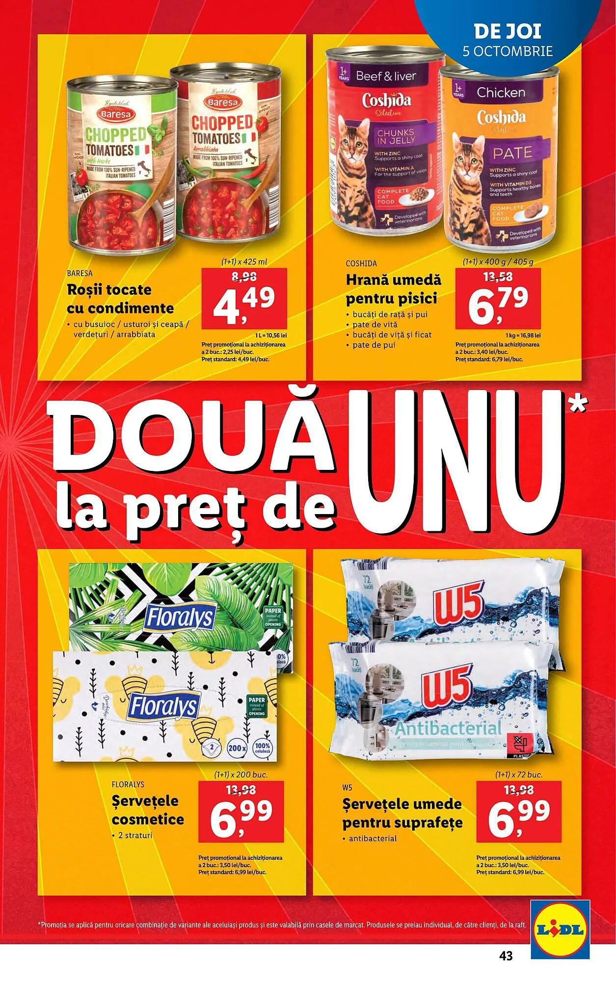 Catalog Lidl catalog de la 2 octombrie până la 8 octombrie 2023 - Revista Pagina 43