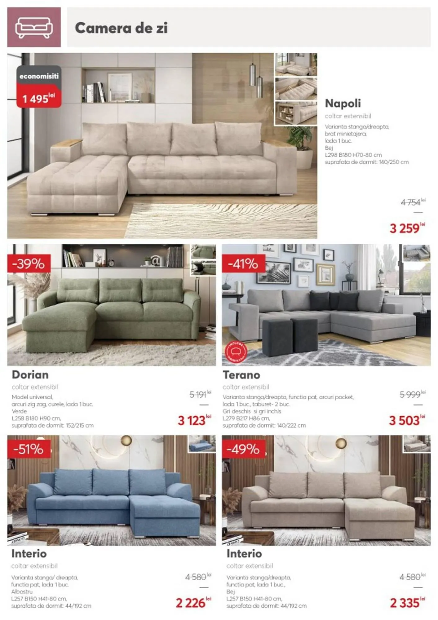 Catalog Catalog Mobila Videnov de la 1 august până la 31 august 2025 - Revista Pagina 6