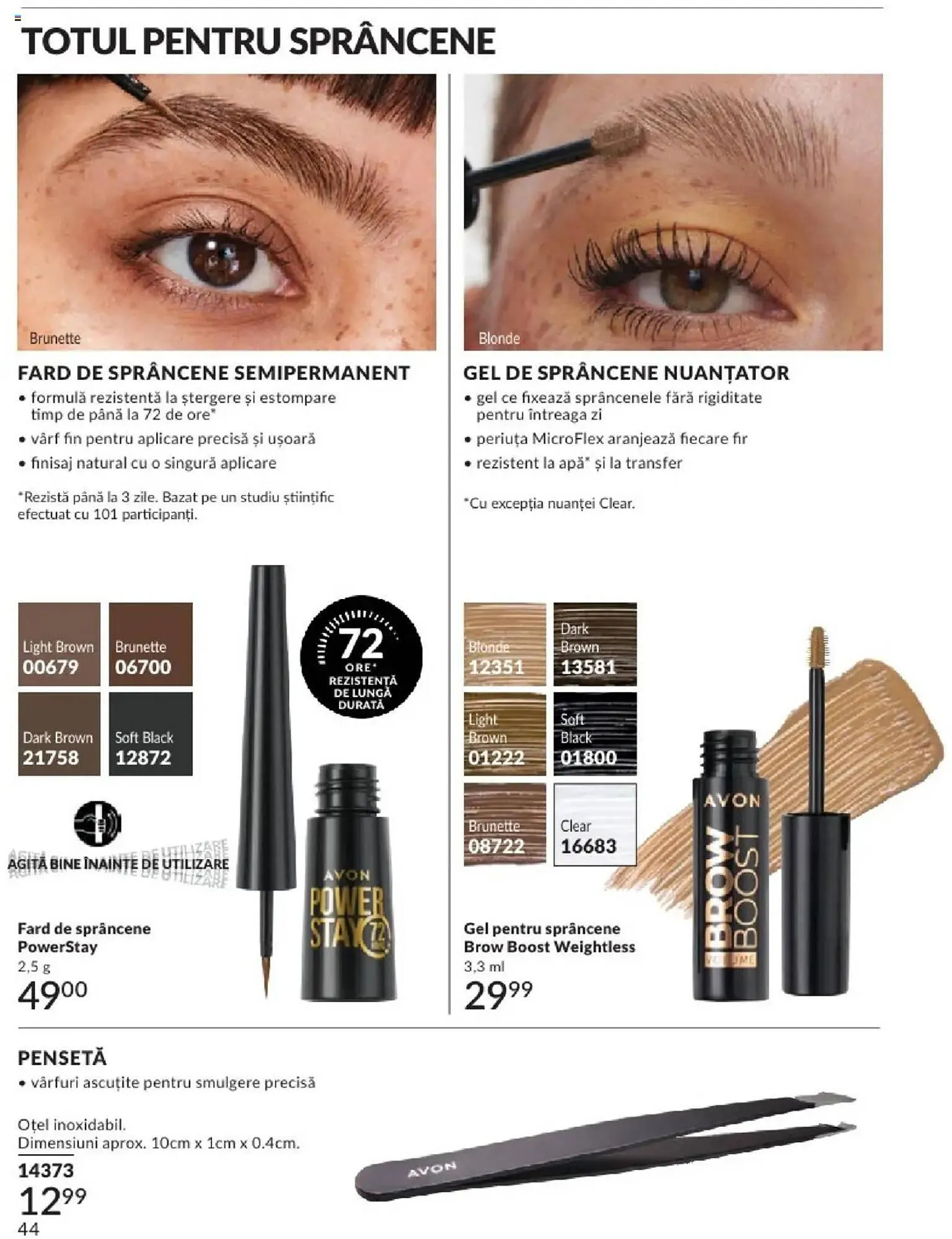 Catalog Catalog Avon de la 1 aprilie până la 30 aprilie 2025 - Revista Pagina 44