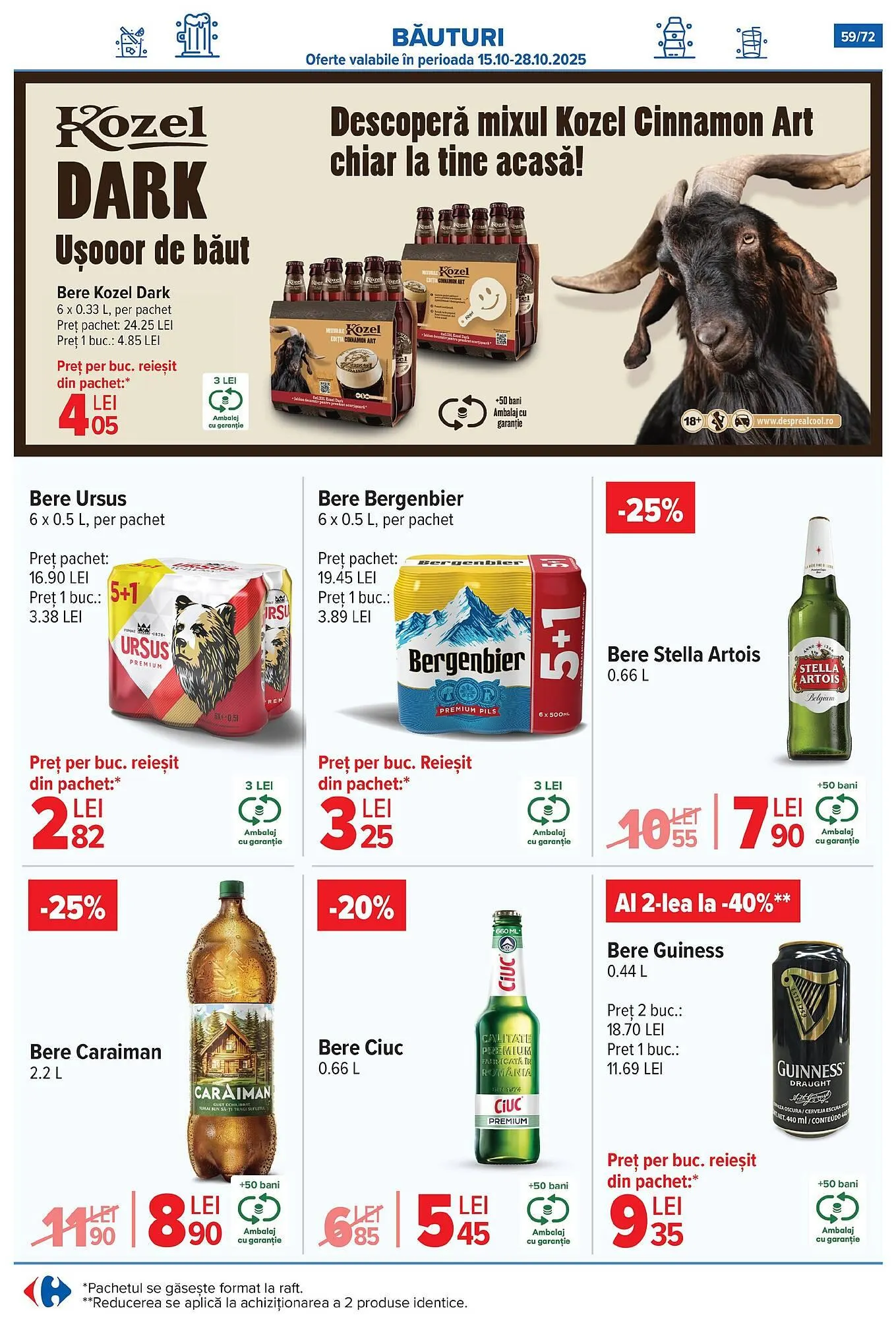 Catalog Catalog Carrefour de la 15 octombrie până la 4 noiembrie 2025 - Revista Pagina 61