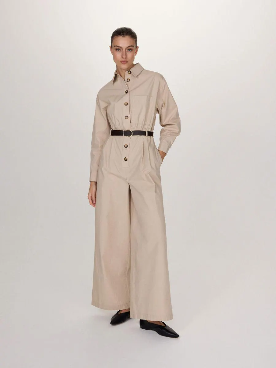 Salopetă scurtă cu cordon