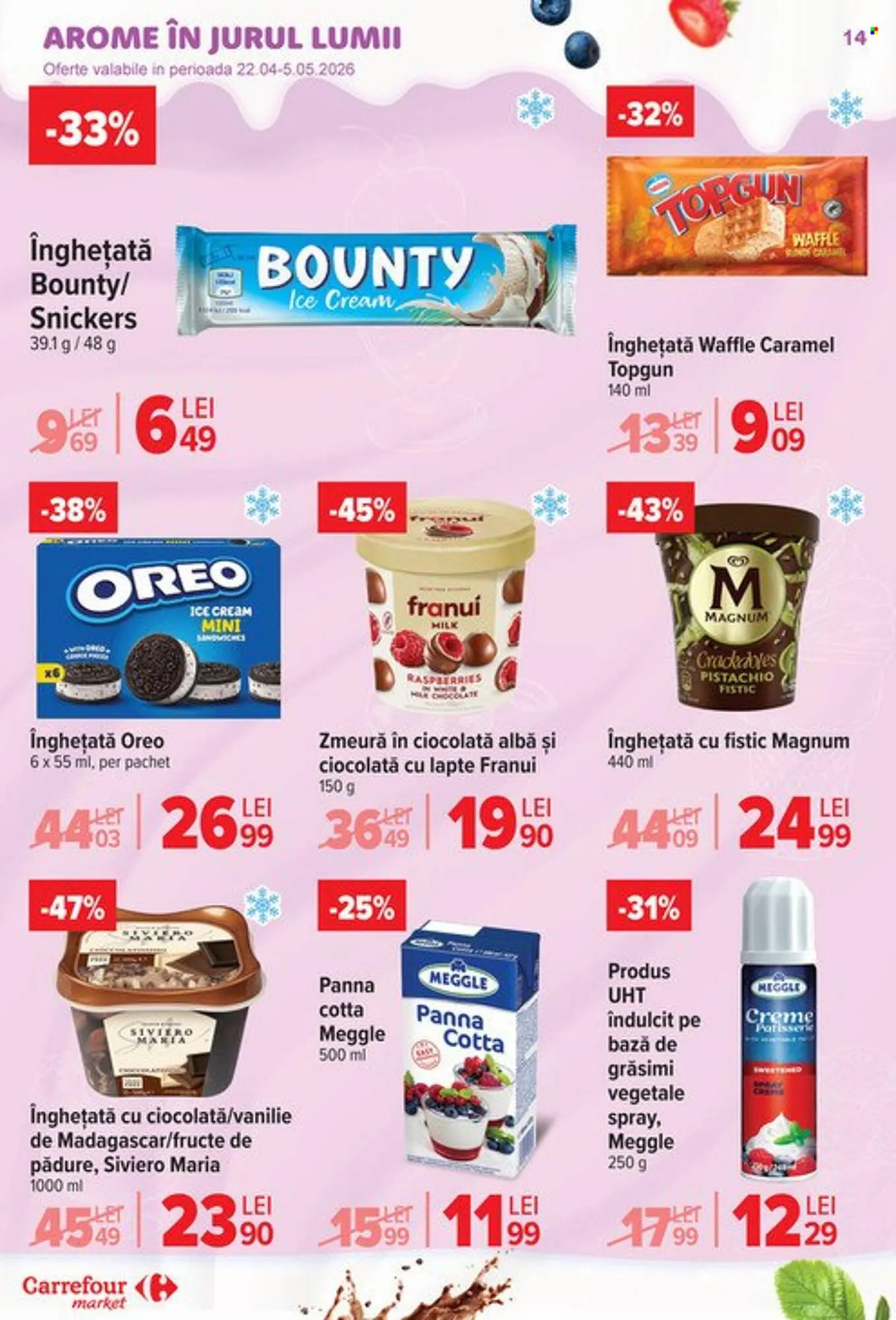 Catalog Catalog Carrefour Market de la 29 aprilie până la 5 mai 2026 - Revista Pagina 14