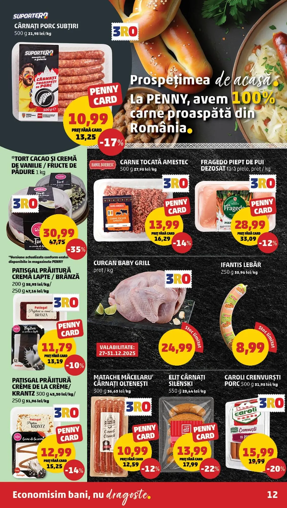 Catalog Catalog Penny de la 27 decembrie până la 6 ianuarie 2026 - Revista Pagina 12