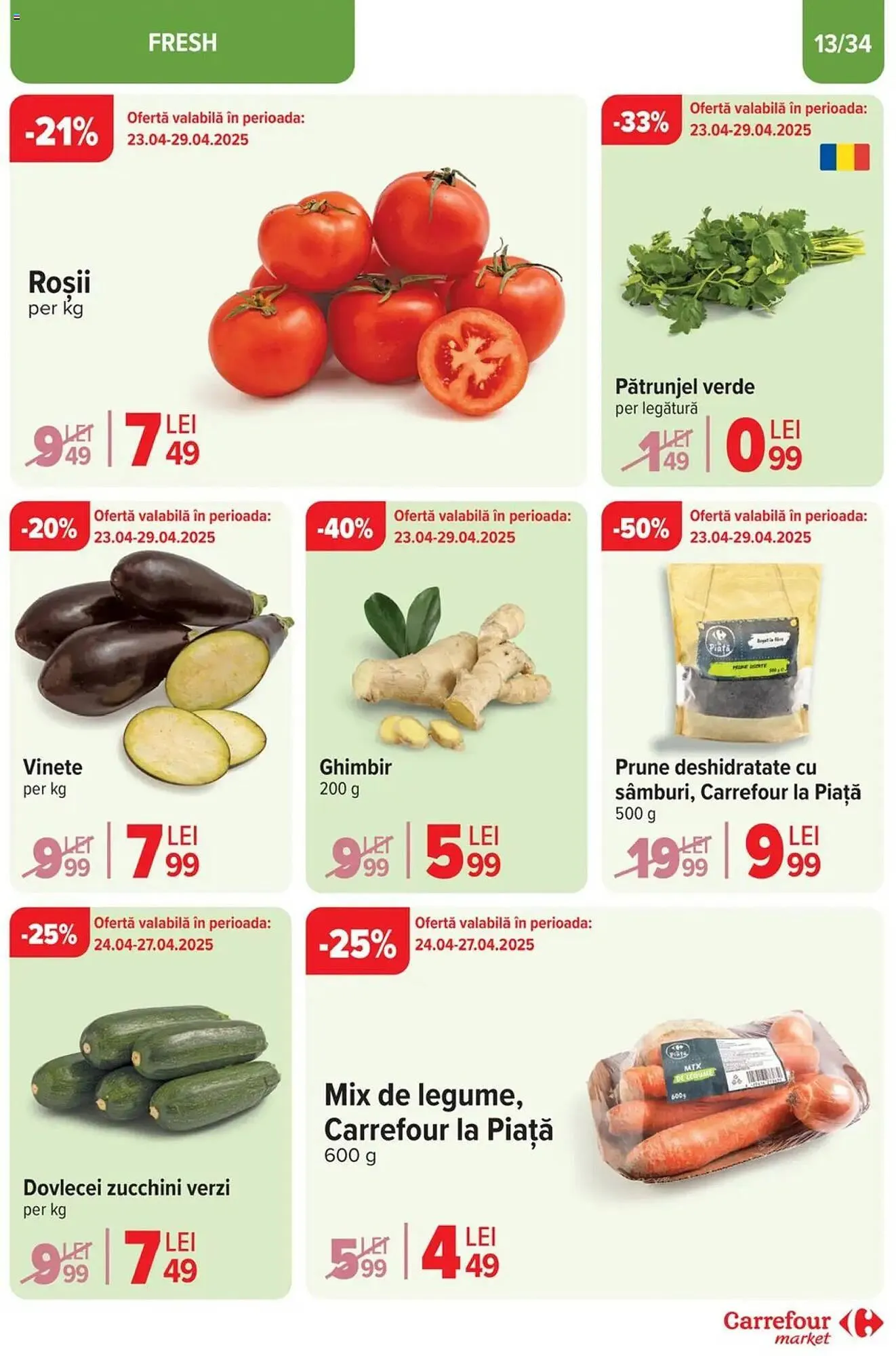 Catalog Catalog Carrefour Market de la 23 aprilie până la 6 mai 2025 - Revista Pagina 13