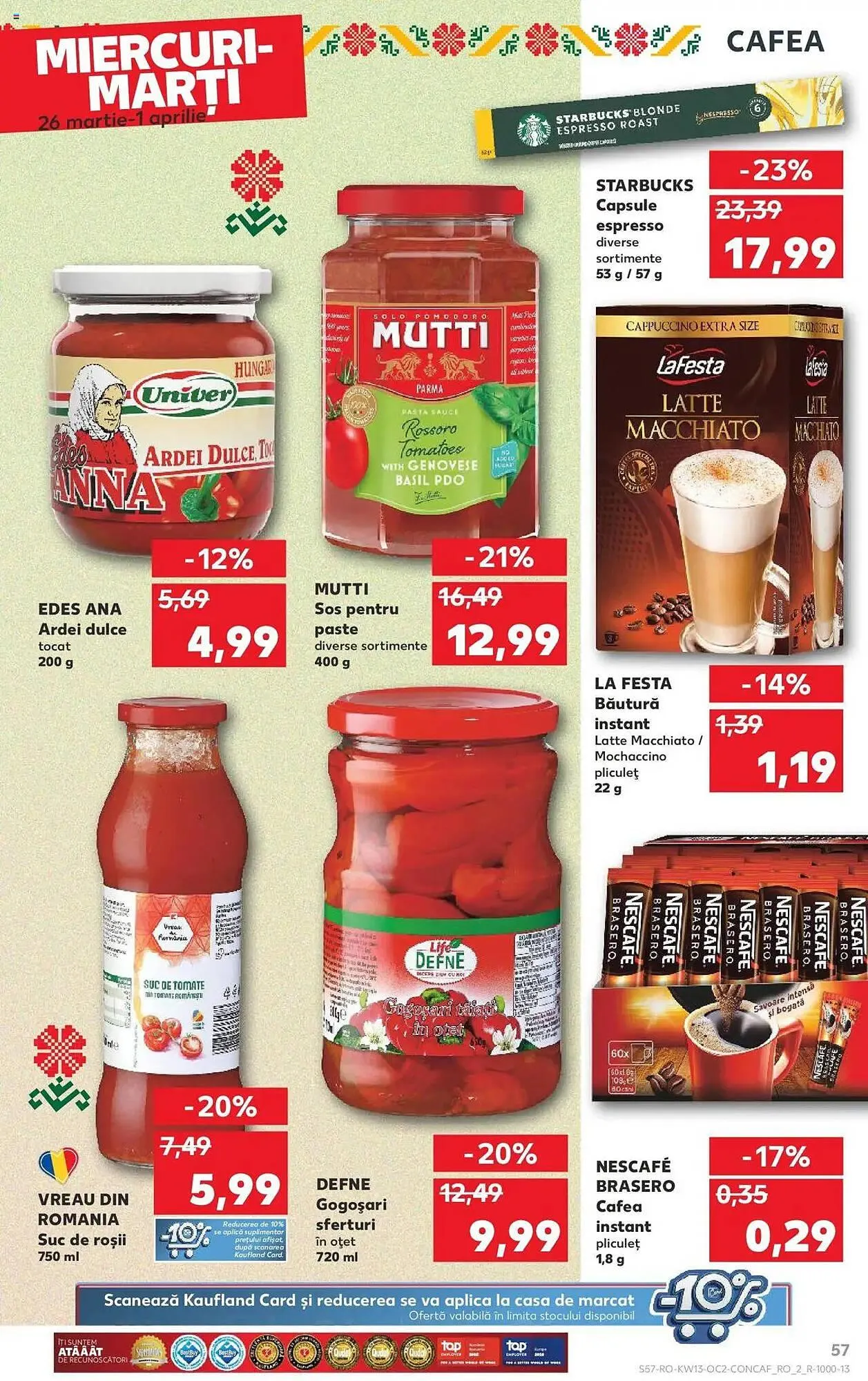 Catalog Catalog Kaufland de la 26 martie până la 1 aprilie 2025 - Revista Pagina 57