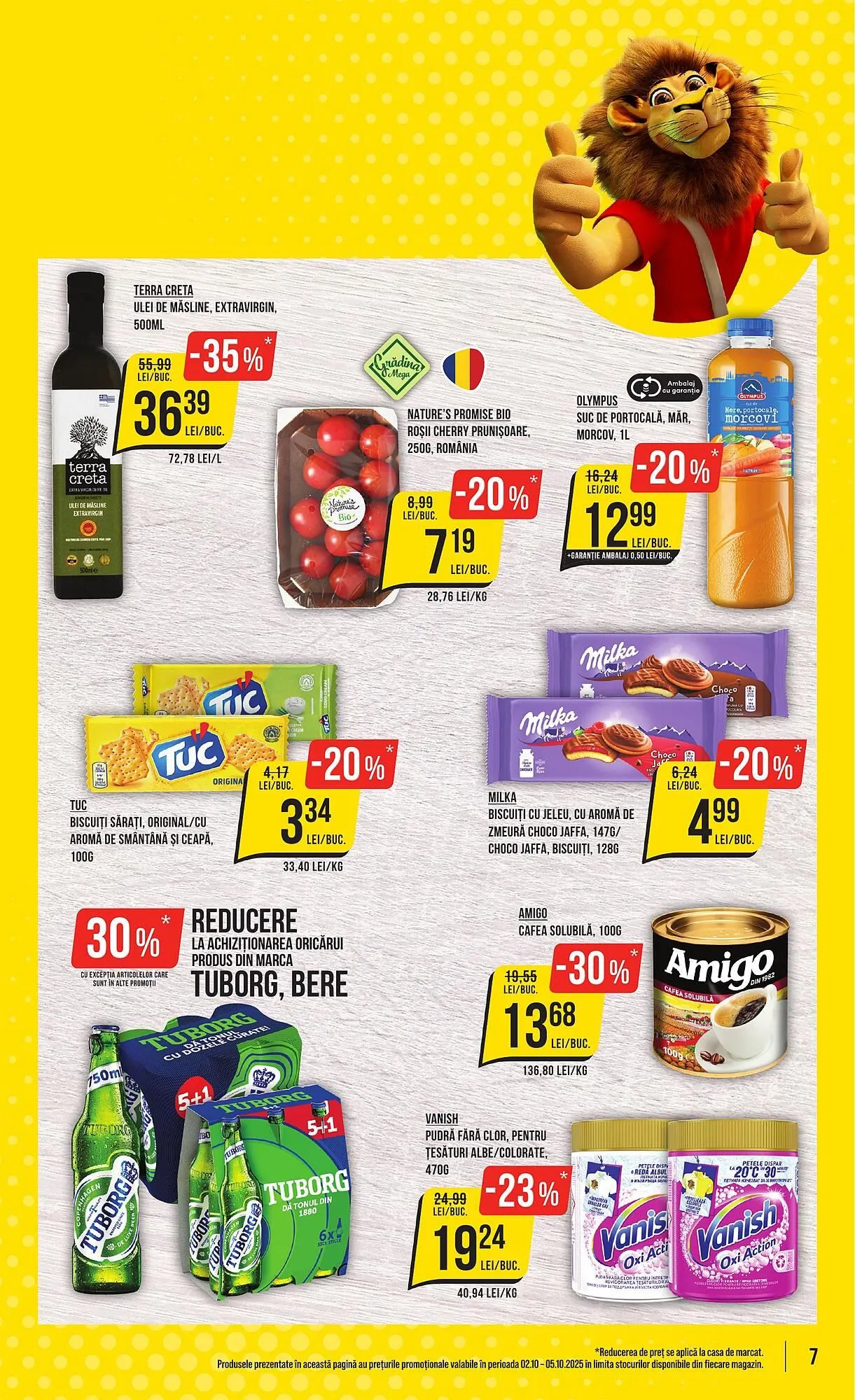 Catalog Catalog Mega Image de la 2 octombrie până la 8 octombrie 2025 - Revista Pagina 7