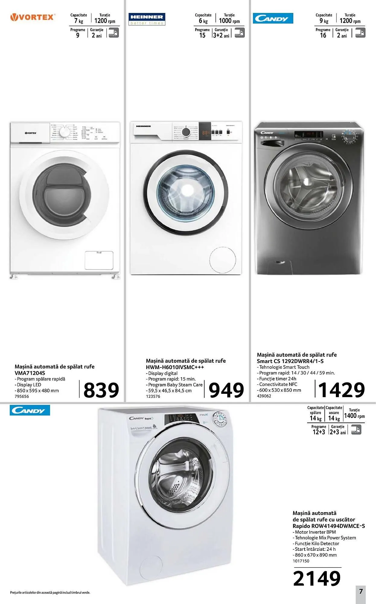 Catalog Catalog Selgros de la 3 octombrie până la 16 octombrie 2025 - Revista Pagina 7