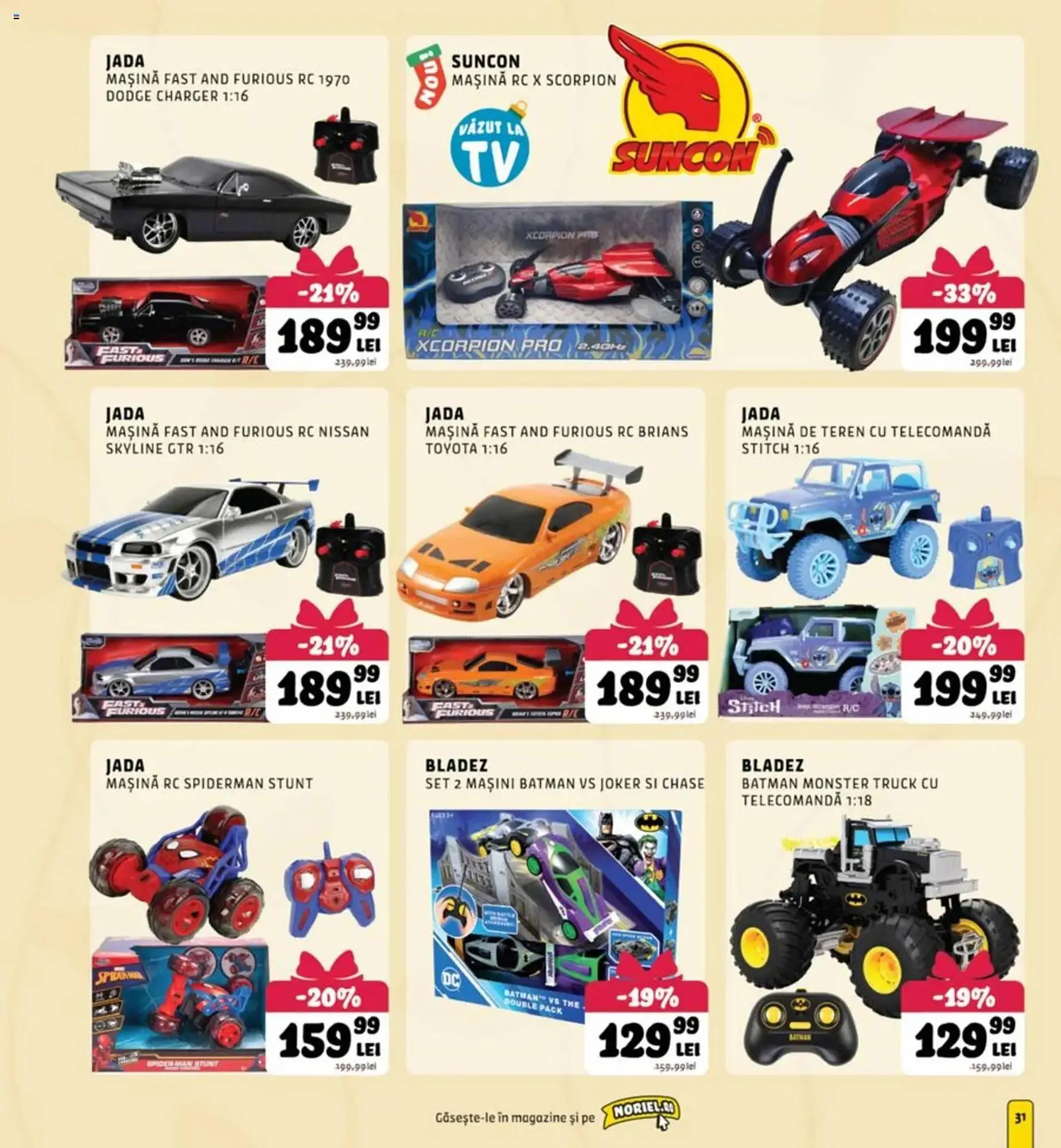 Catalog Magazine Noriel de la 16 noiembrie până la 23 decembrie 2025 - Revista Pagina 31
