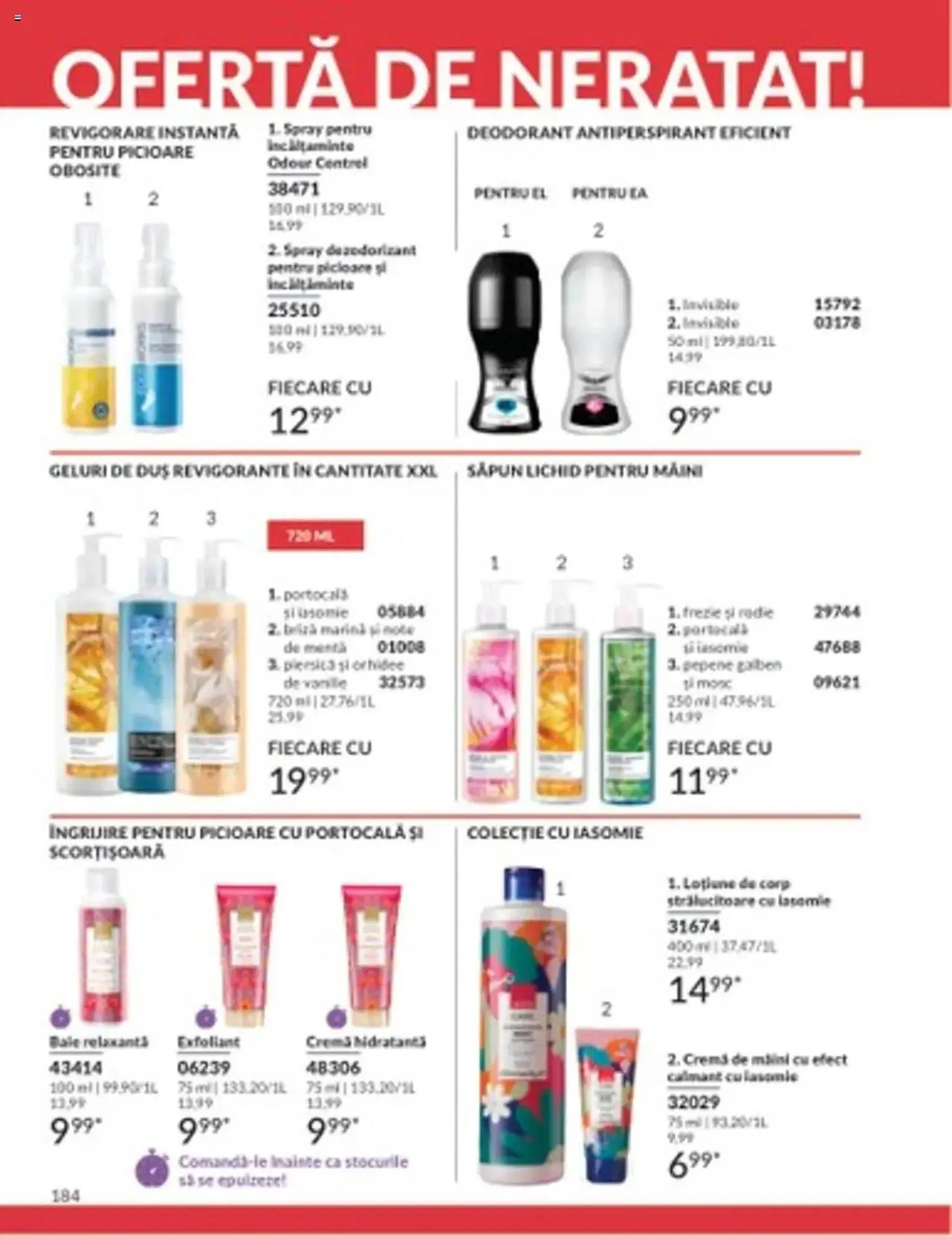 Catalog Catalog Avon de la 1 martie până la 31 martie 2025 - Revista Pagina 184