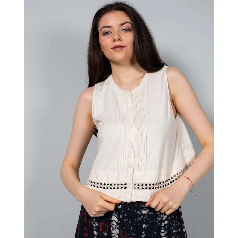 Bluza cu nasturi imbracati N240157060