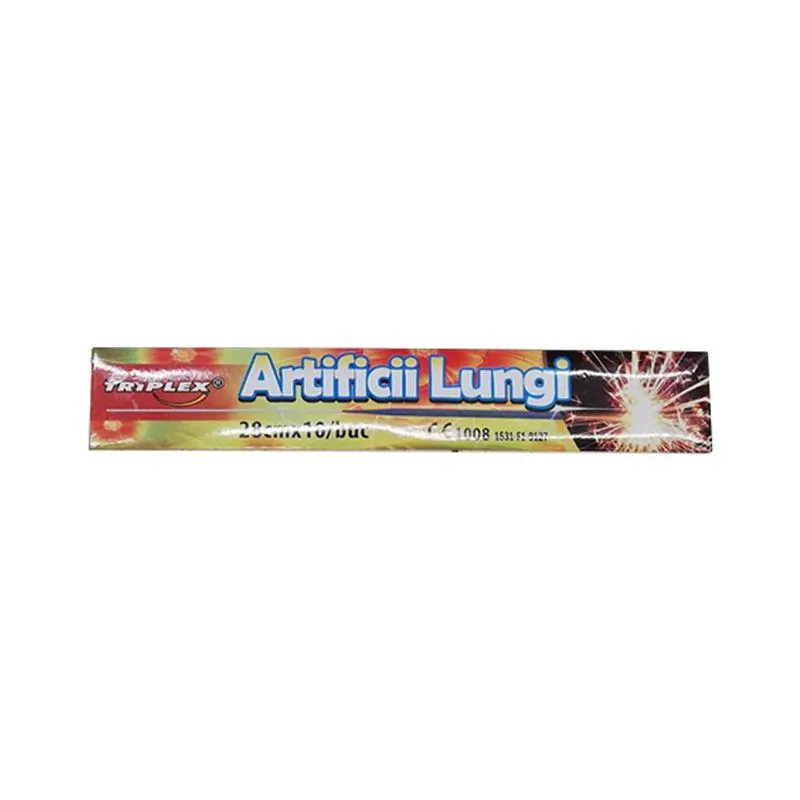 Artificii lungi Triplex, 10 bucati