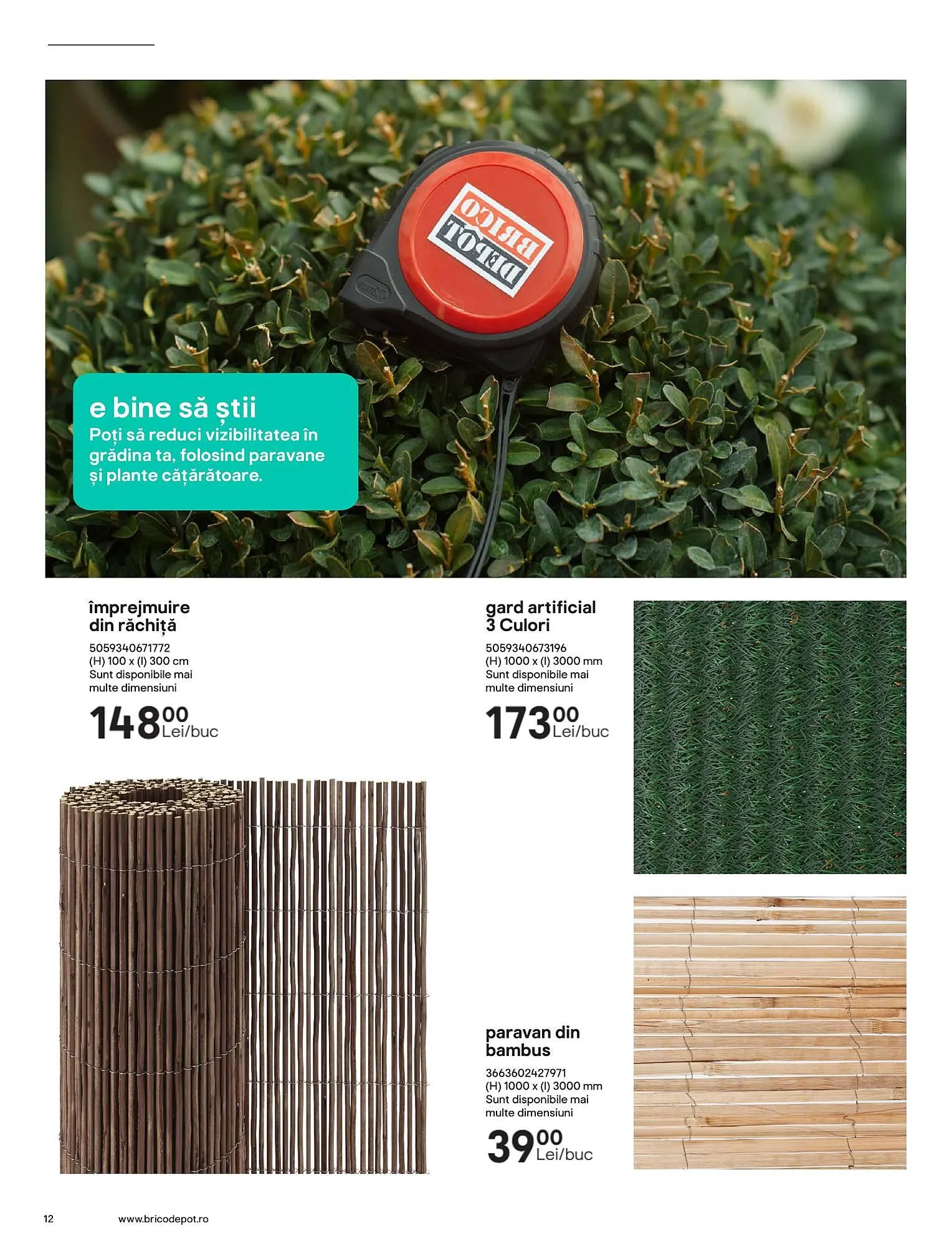 Catalog Catalog Brico Depôt de la 23 mai până la 31 octombrie 2025 - Revista Pagina 12