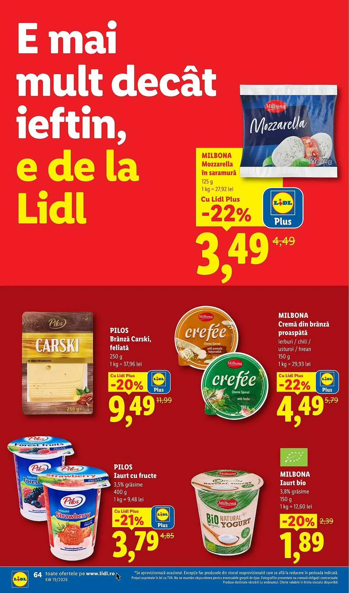 Catalog Catalog Lidl de la 4 mai până la 10 mai 2026 - Revista Pagina 64