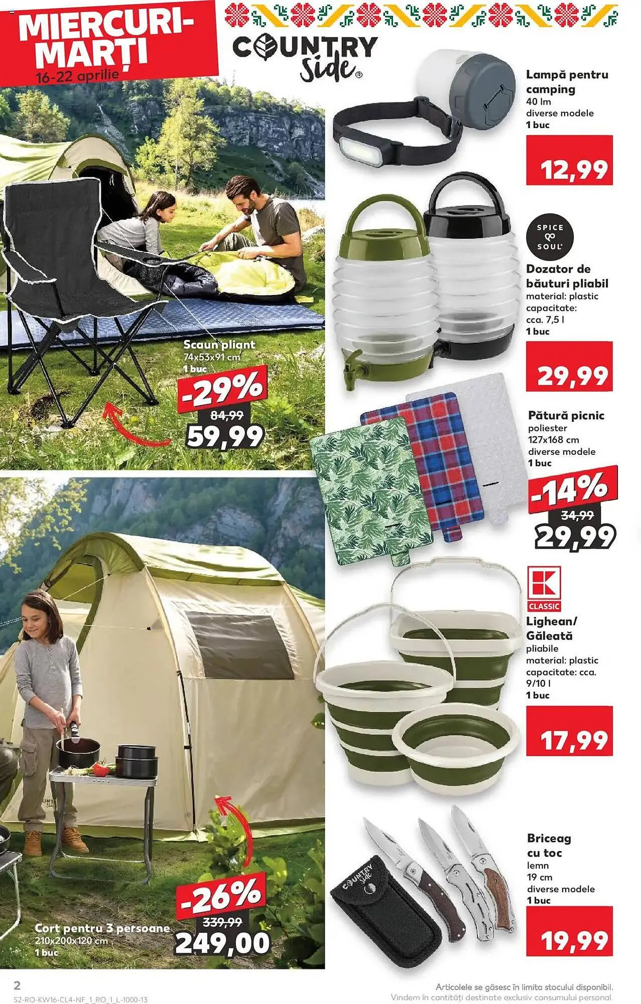 Catalog Catalog Kaufland de la 16 aprilie până la 22 aprilie 2025 - Revista Pagina 2