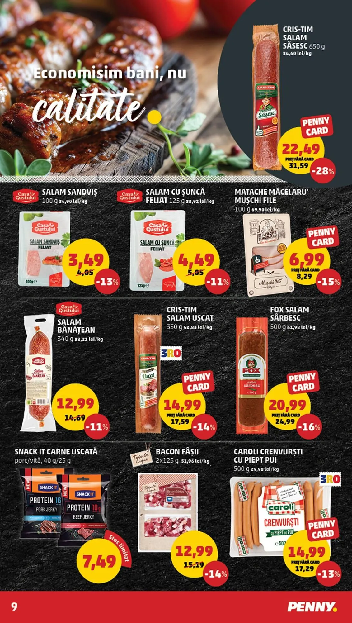 Catalog Catalog Penny de la 10 decembrie până la 16 decembrie 2025 - Revista Pagina 9