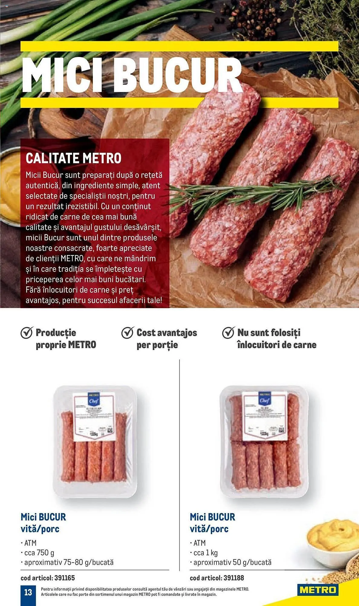 Catalog Metro catalog de la 1 august până la 31 decembrie 2023 - Revista Pagina 13