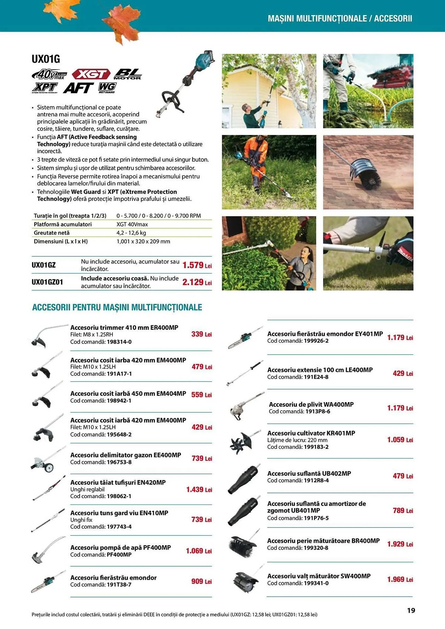Catalog Catalog Makita de la 12 septembrie până la 24 decembrie 2025 - Revista Pagina 19