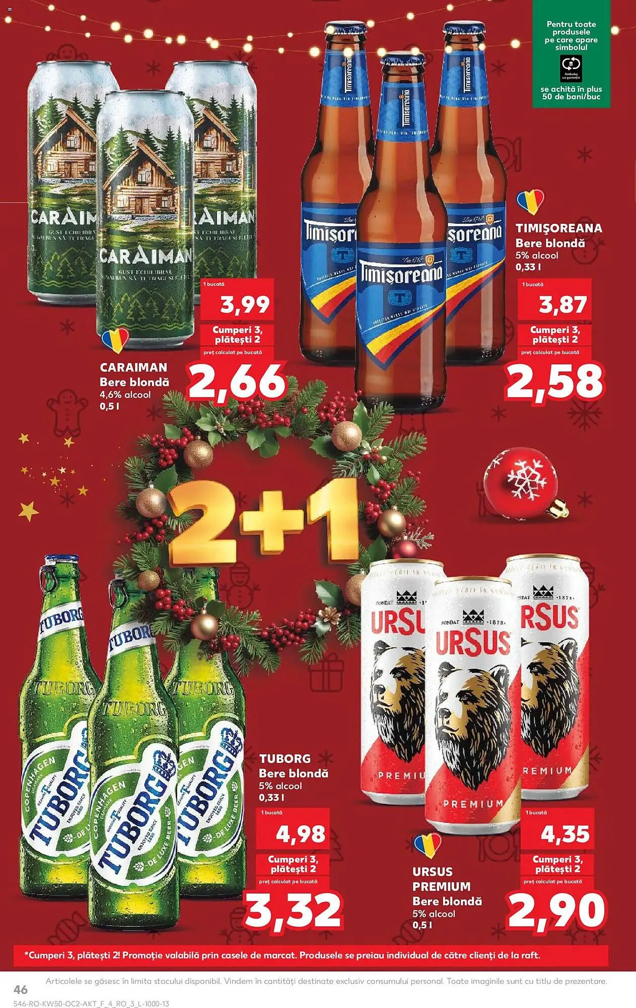 Catalog Catalog Kaufland de la 10 decembrie până la 16 decembrie 2025 - Revista Pagina 46