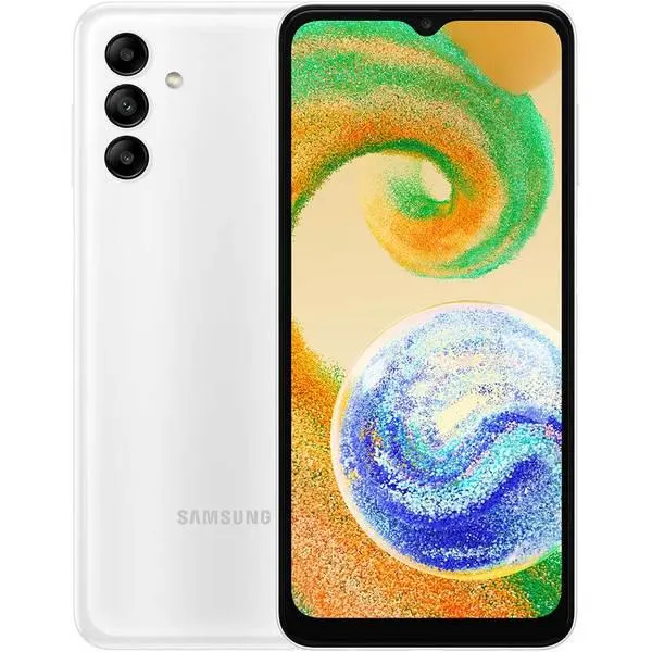 Telefon SAMSUNG Galaxy A04s, 32GB, 3GB RAM, Dual SIM, White