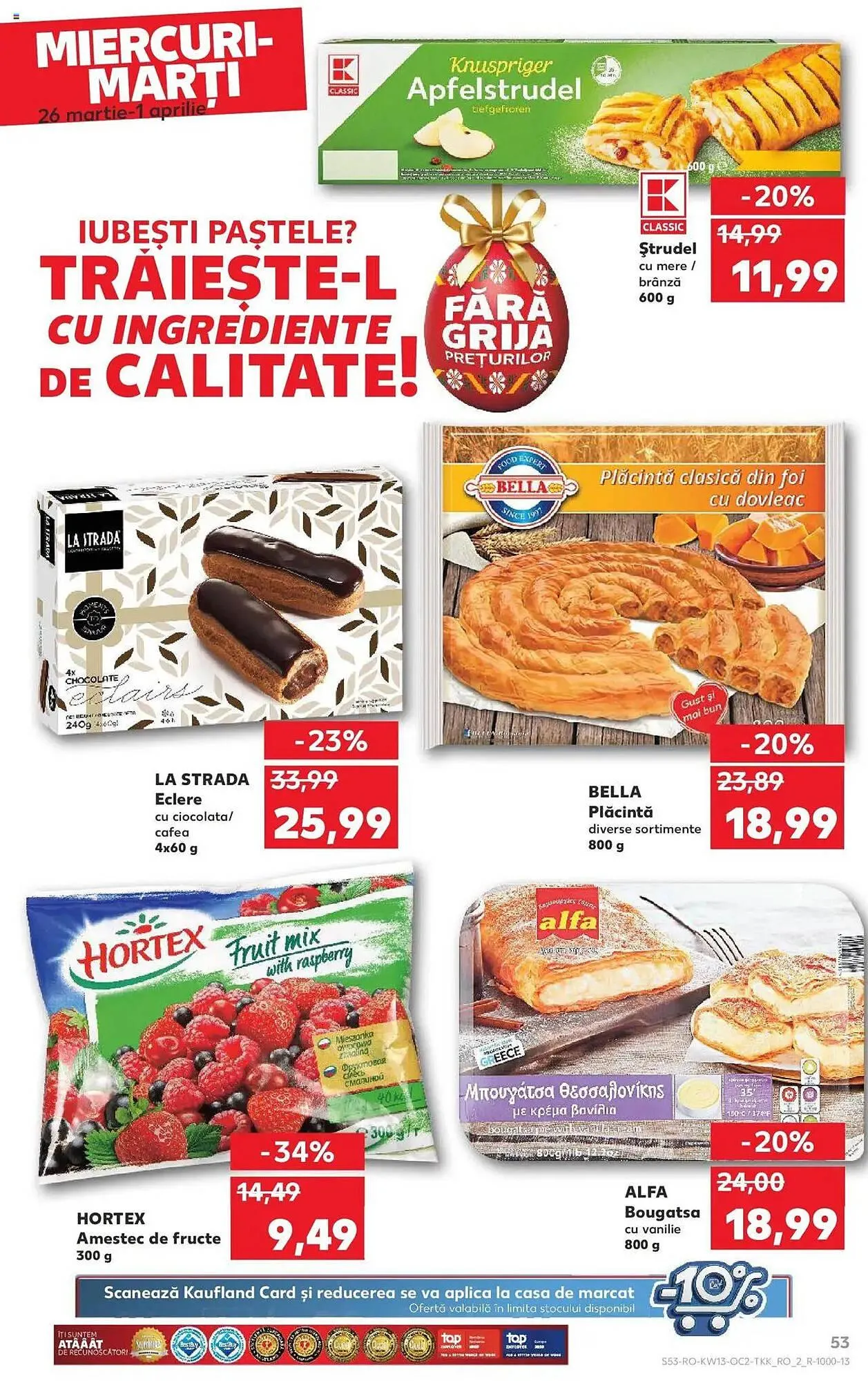 Catalog Catalog Kaufland de la 26 martie până la 1 aprilie 2025 - Revista Pagina 53
