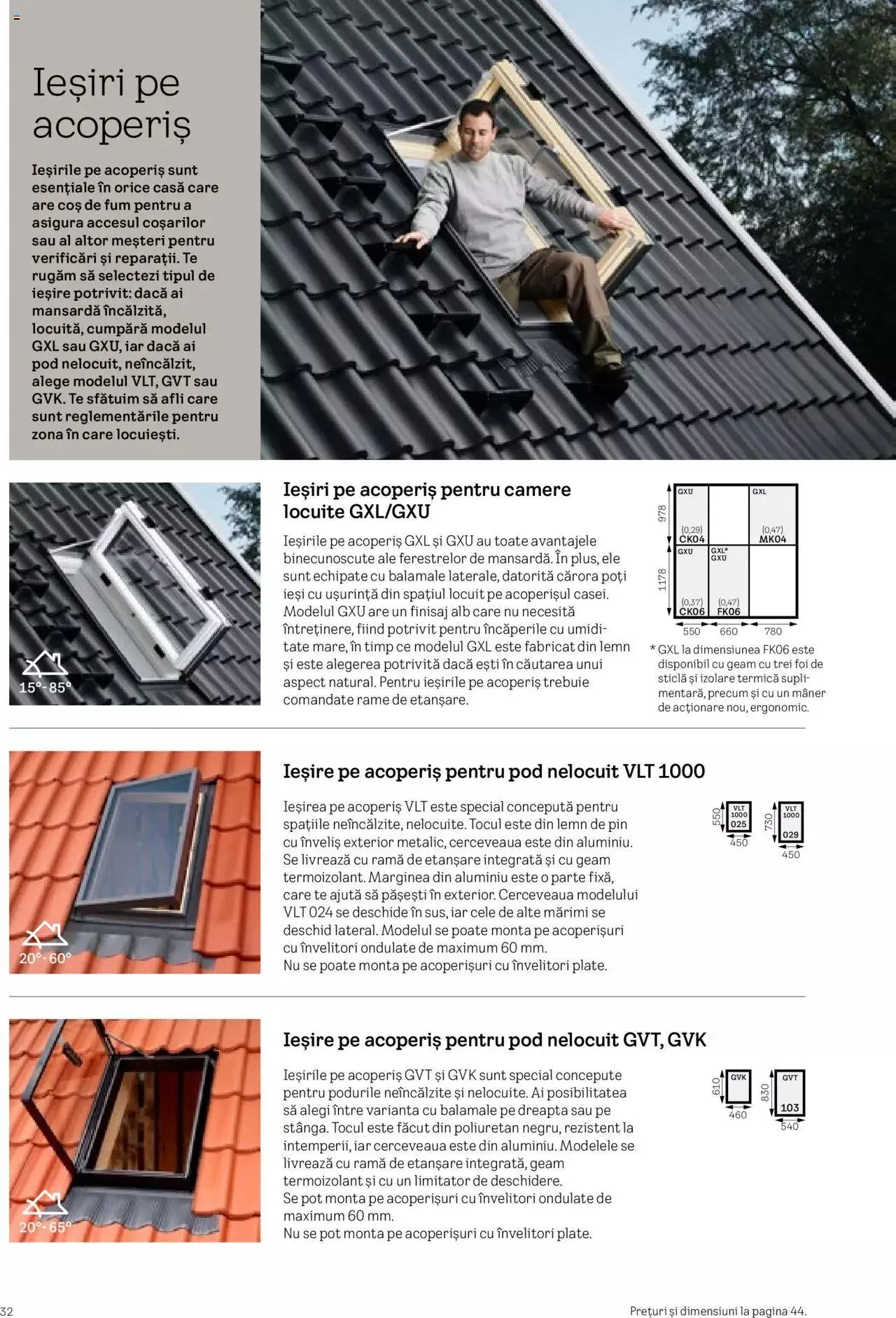 Catalog Catalog Velux de la 28 martie până la 31 decembrie 2023 - Revista Pagina 32