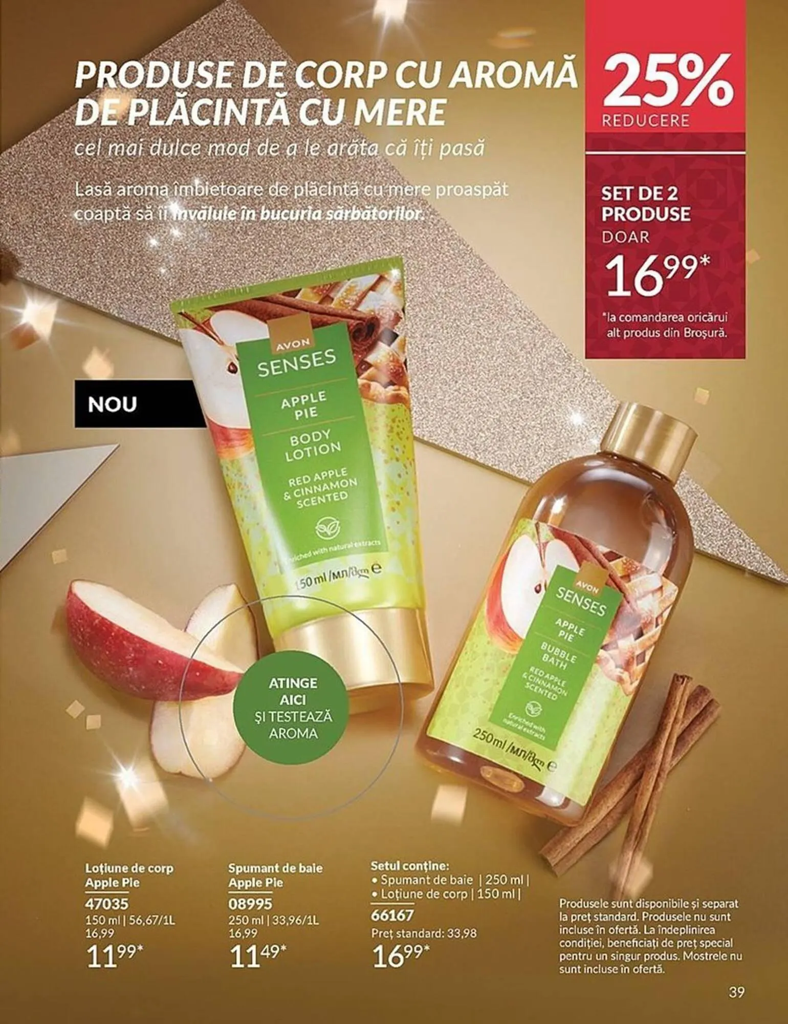 Catalog Catalog Avon de la 3 noiembrie până la 30 noiembrie 2025 - Revista Pagina 39